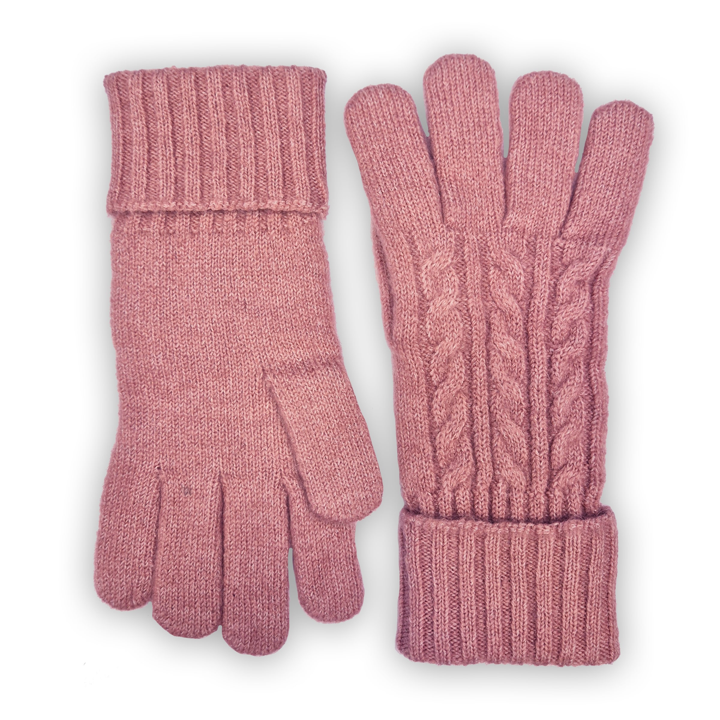 Capelli New York Strickhandschuhe, mit Zopfstrickmuster, Feinstrick, breite günstig online kaufen