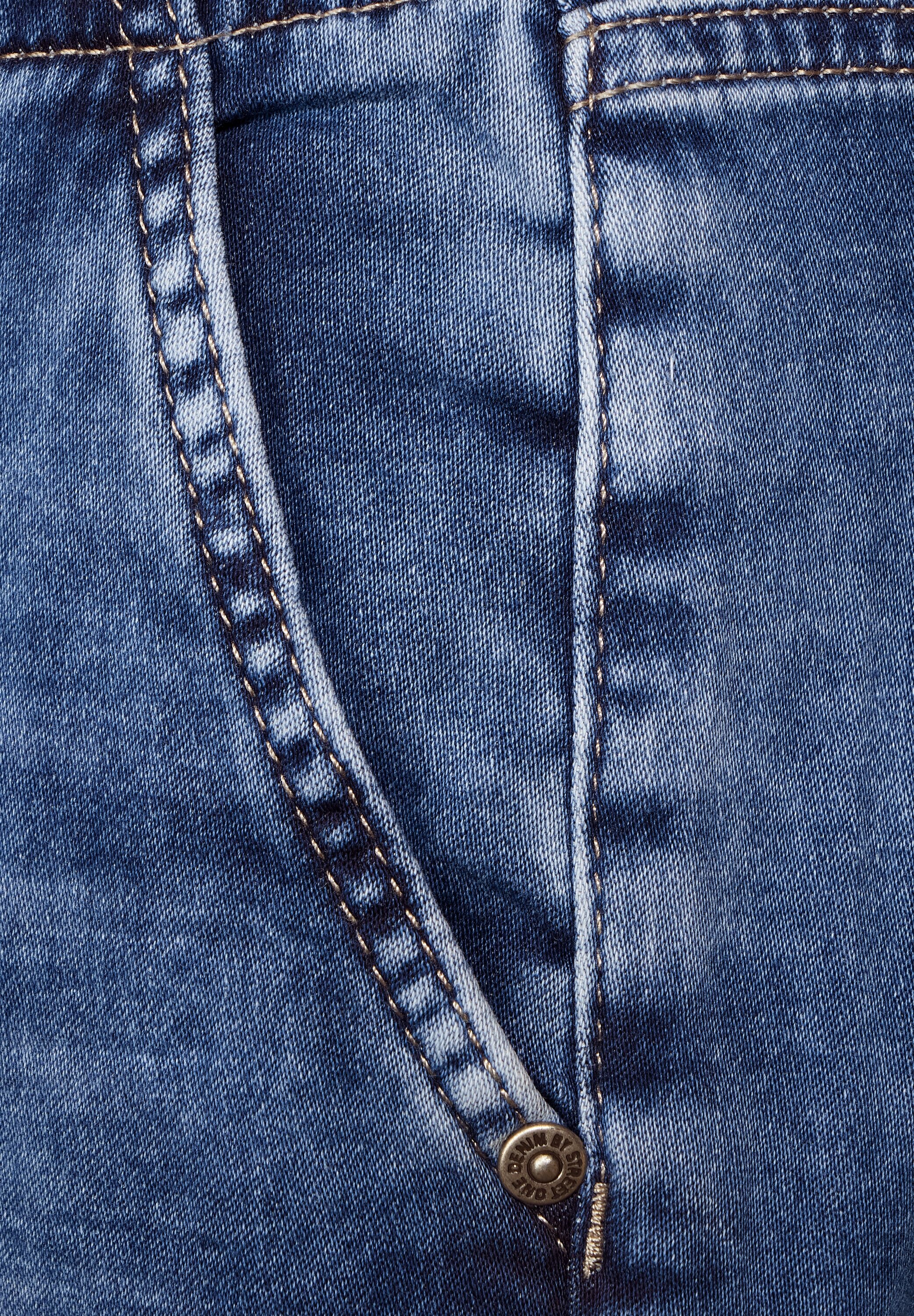 STREET ONE Loose-fit-Jeans, mit Tunnelzugband