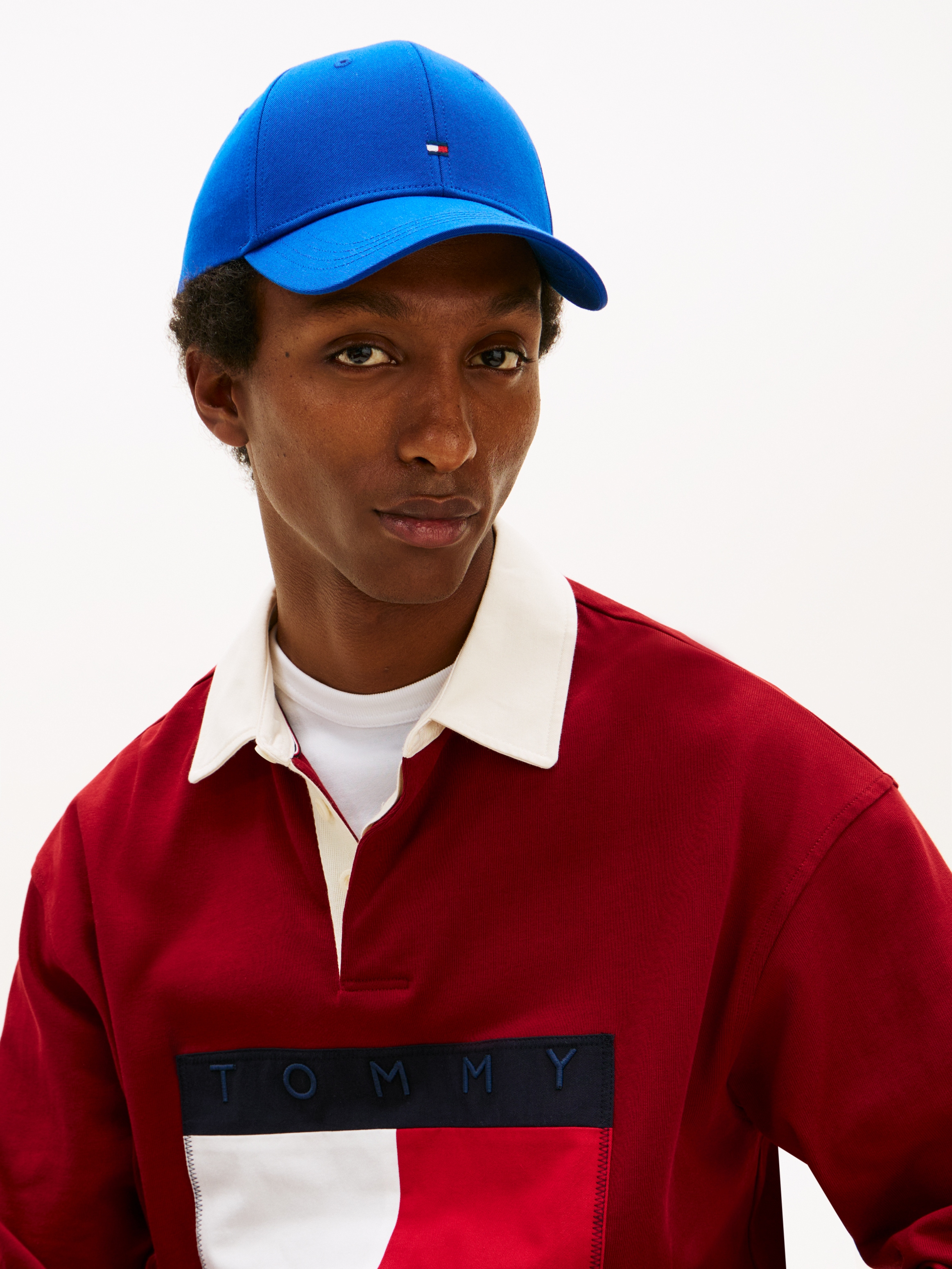 Tommy Hilfiger Baseball Cap »TH FLAG COTTON 6 PANEL CAP« Klemmverschluss, Logoprägung UNISEX