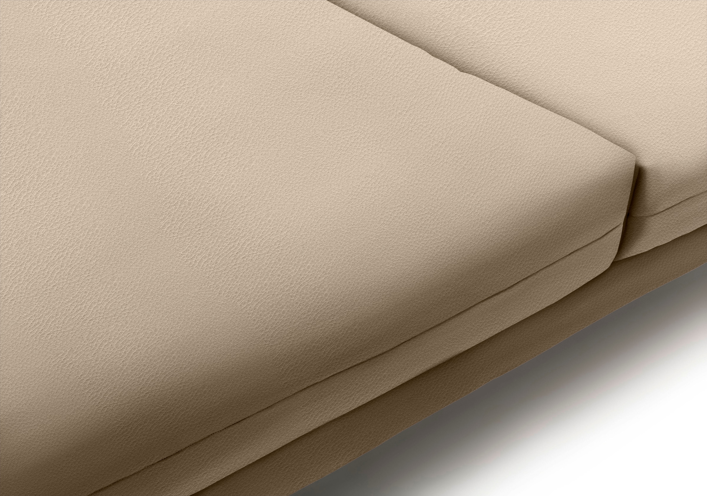 Creation BY ROLF BENZ Ecksofa »CR.414, Designecksofa, Polsterecke, L-Form«, wahlweise aus feinstem Rindsleder oder hochwertigem Chenille
