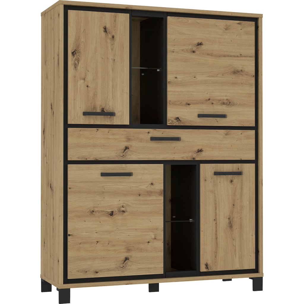 FORTE Highboard, Höhe 161 cm