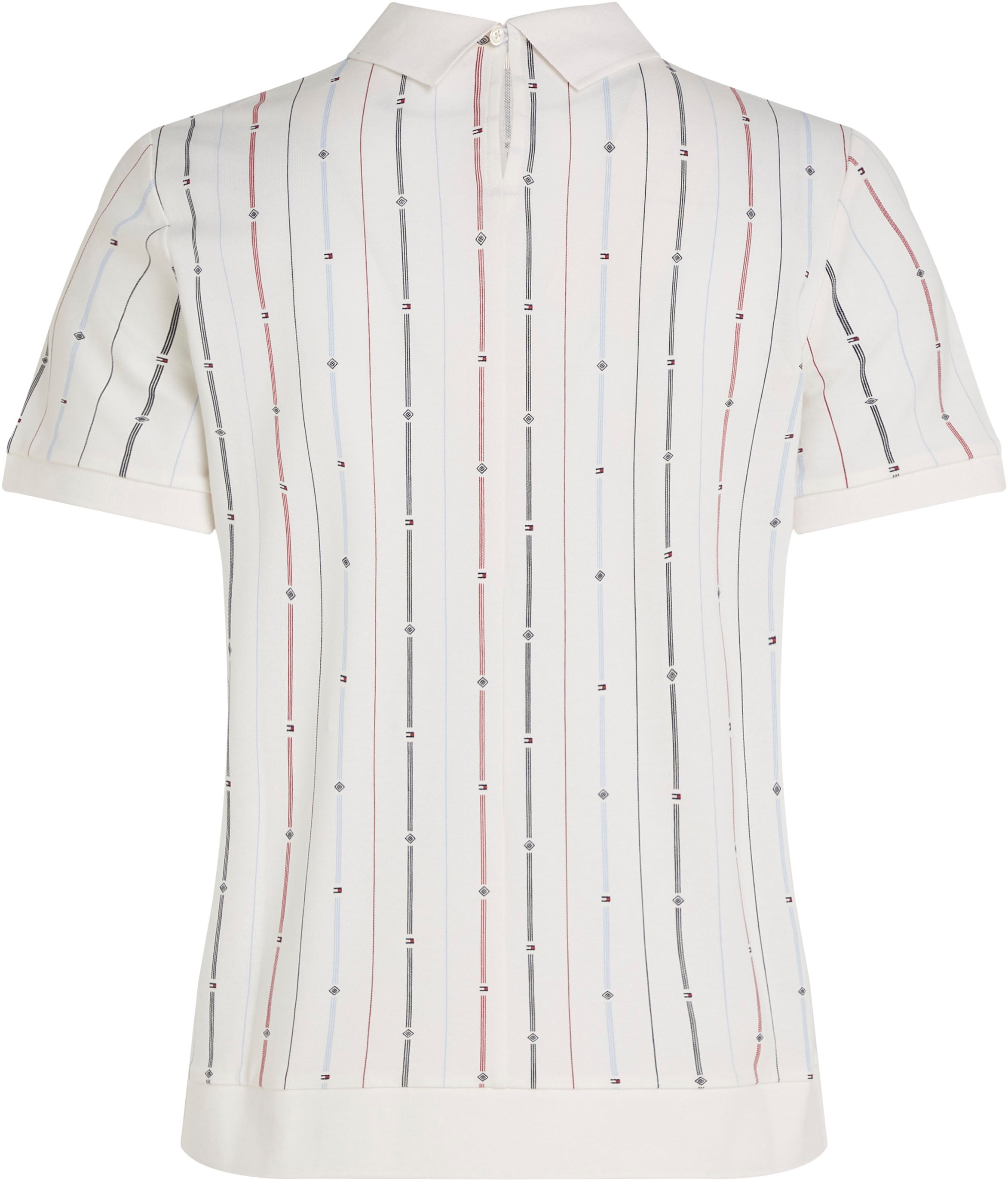 Tommy Hilfiger Poloshirt »REG FLAG STRIPE C-NK POLO SS«, im Streifendessin