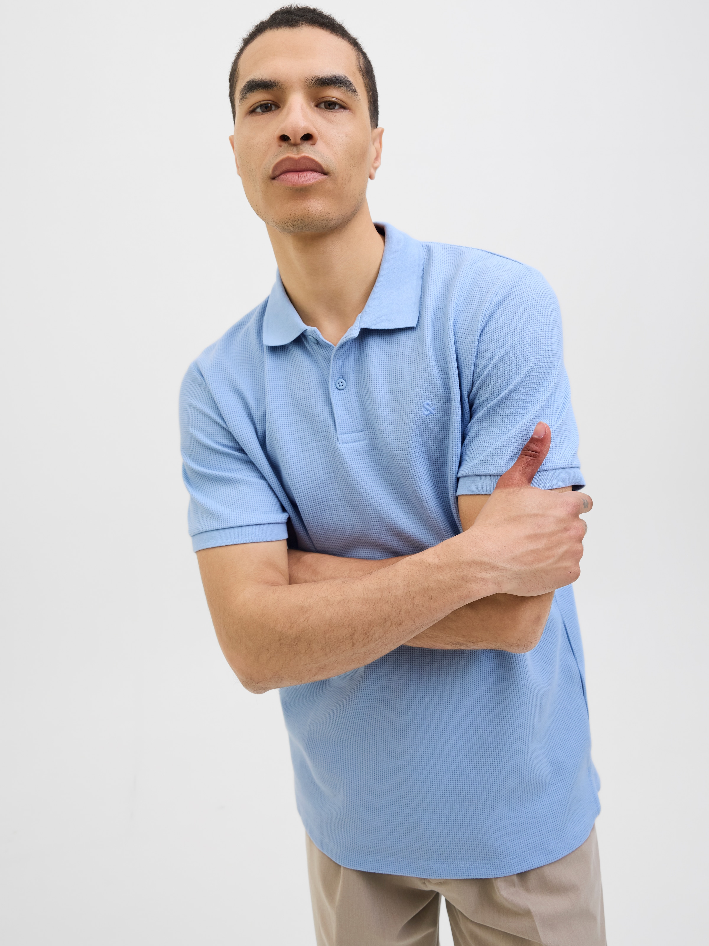 Jack & Jones Poloshirt "JJEAUSTIN POLO SS NOOS", mit Logo Stickerei günstig online kaufen