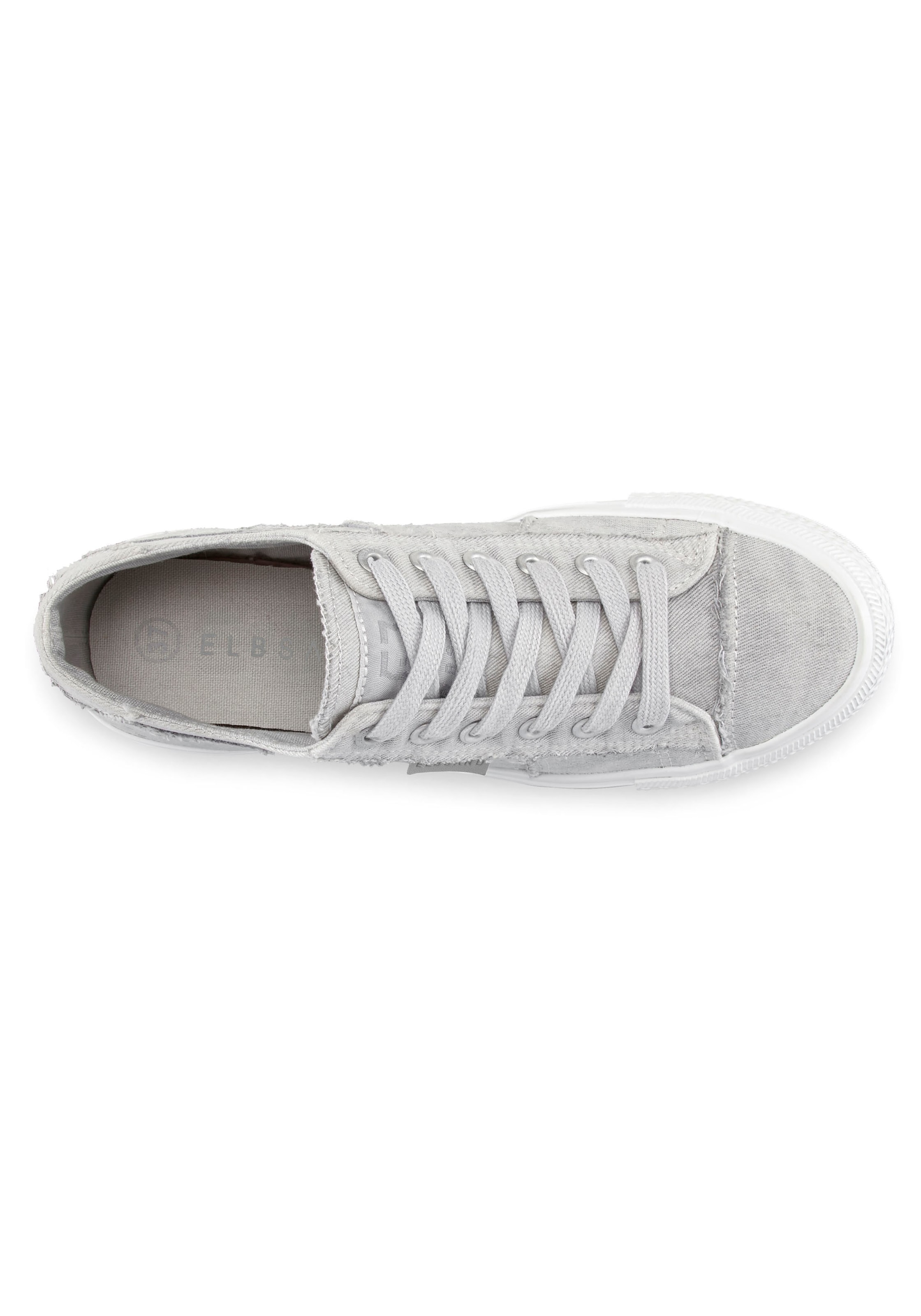 Elbsand Sneaker »Schnürschuh«, Schnürhalbschuh, Freizeitschuh aus Textil, Used-Look VEGAN