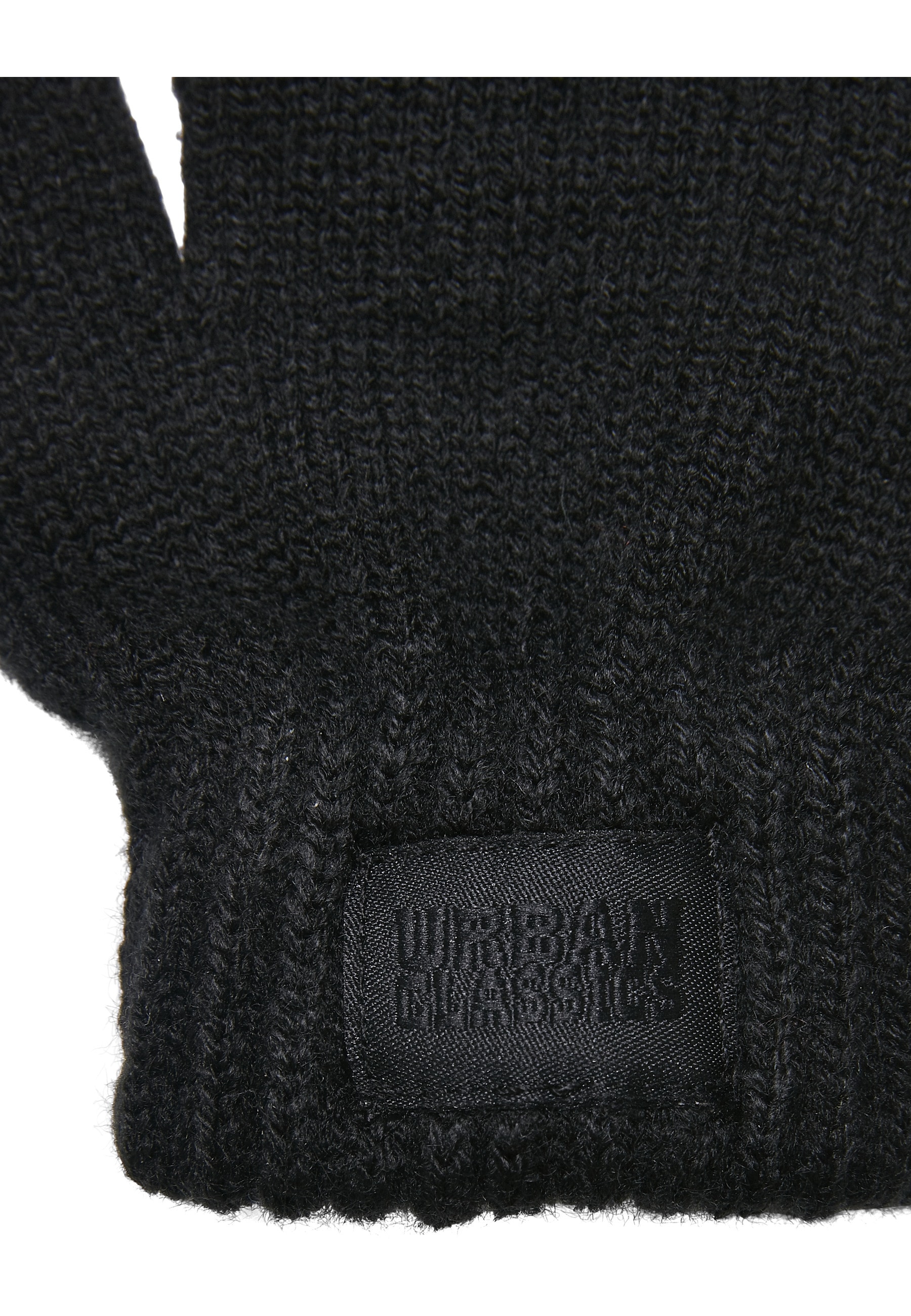 URBAN CLASSICS Baumwollhandschuhe »Urban Classics Unisex Knit Gloves Kids«
