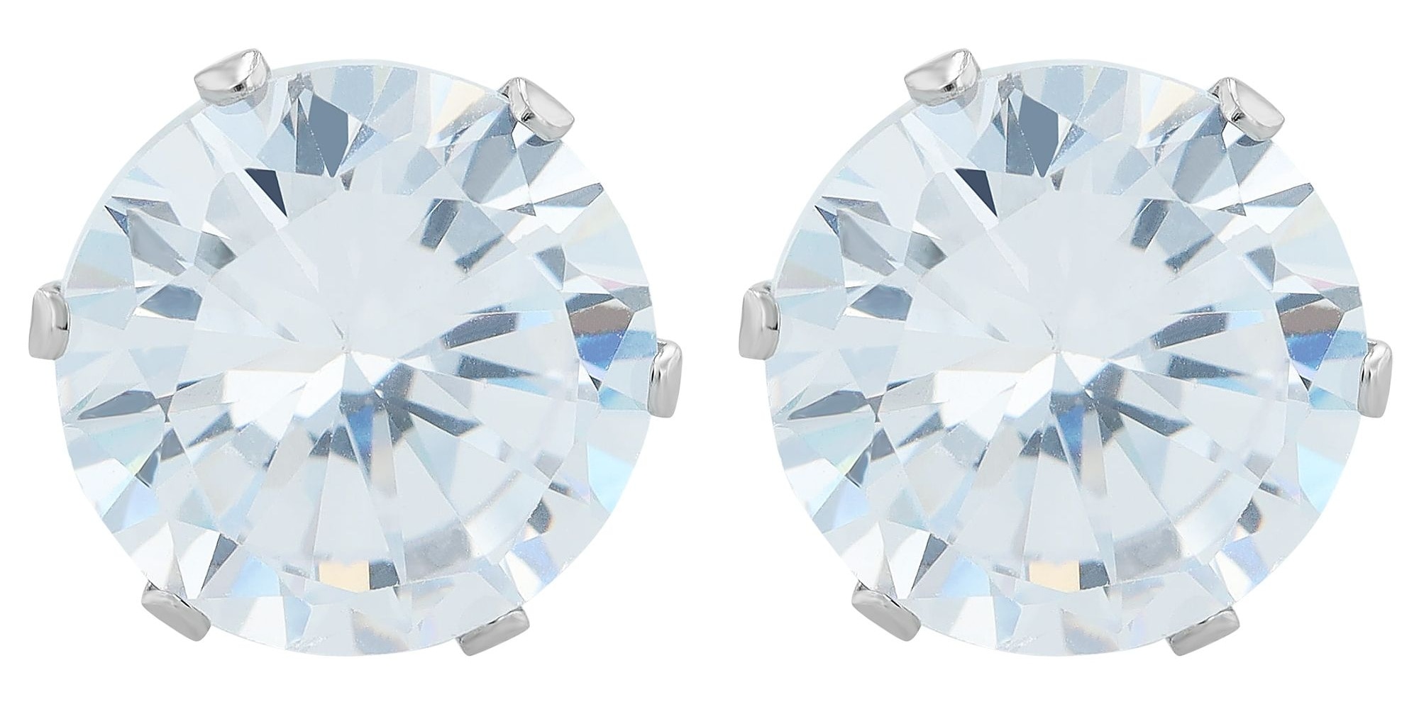 Adelia´s Paar Ohrhänger "Damen Ohrringe – Ohrstecker aus Edelstahl mit Zirk günstig online kaufen