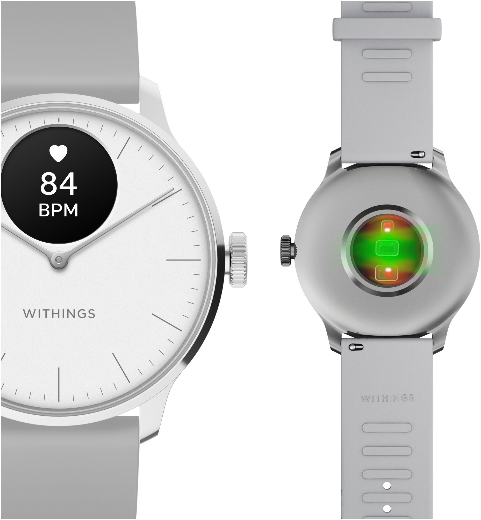Withings Smartwatch »ScanWatch Light 37mm«, (/ 0,63 Zoll),)