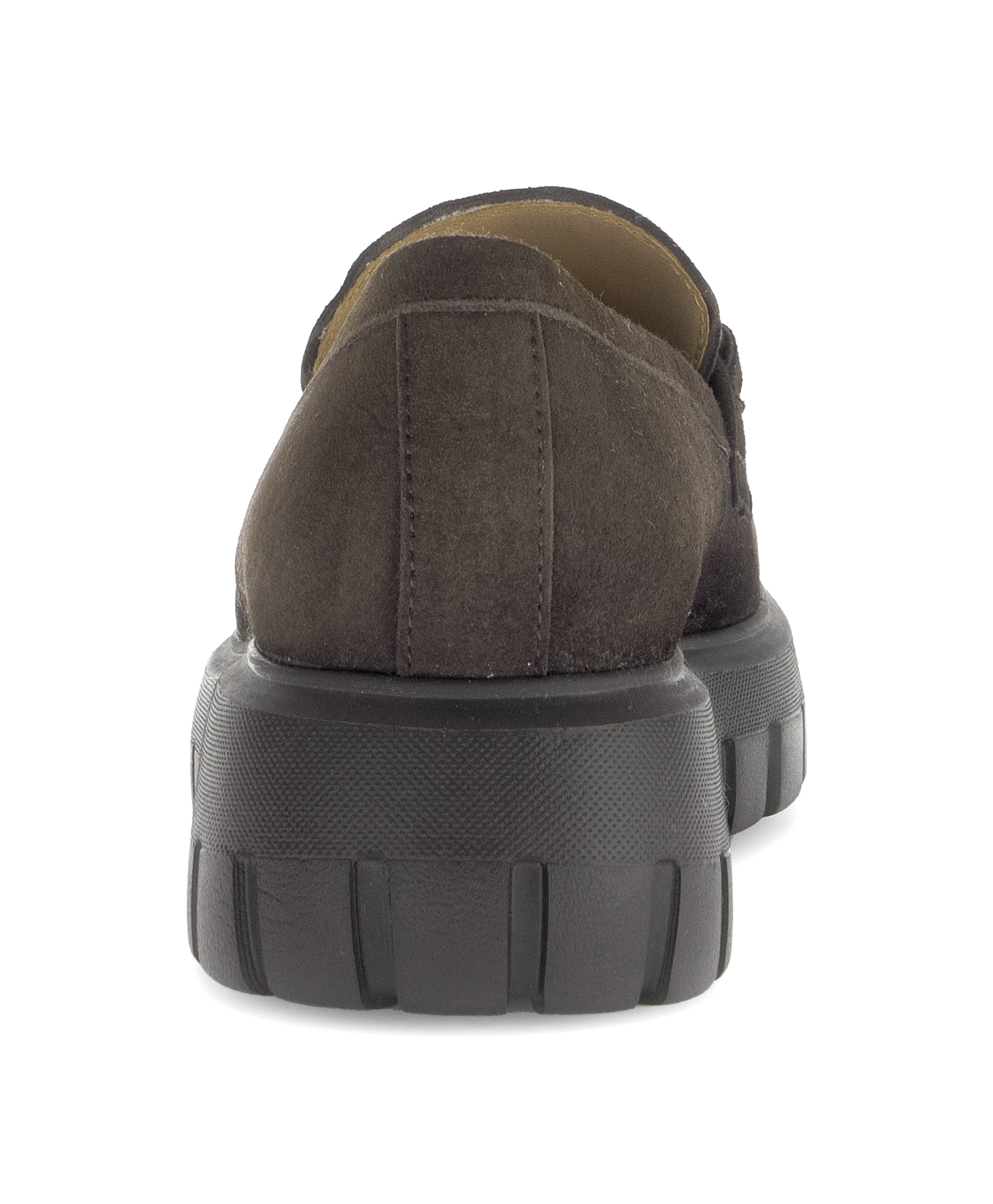 Gabor Loafer, Plateau, Slipper, Businessschuh mit Zierschnalle und Schmuckstein