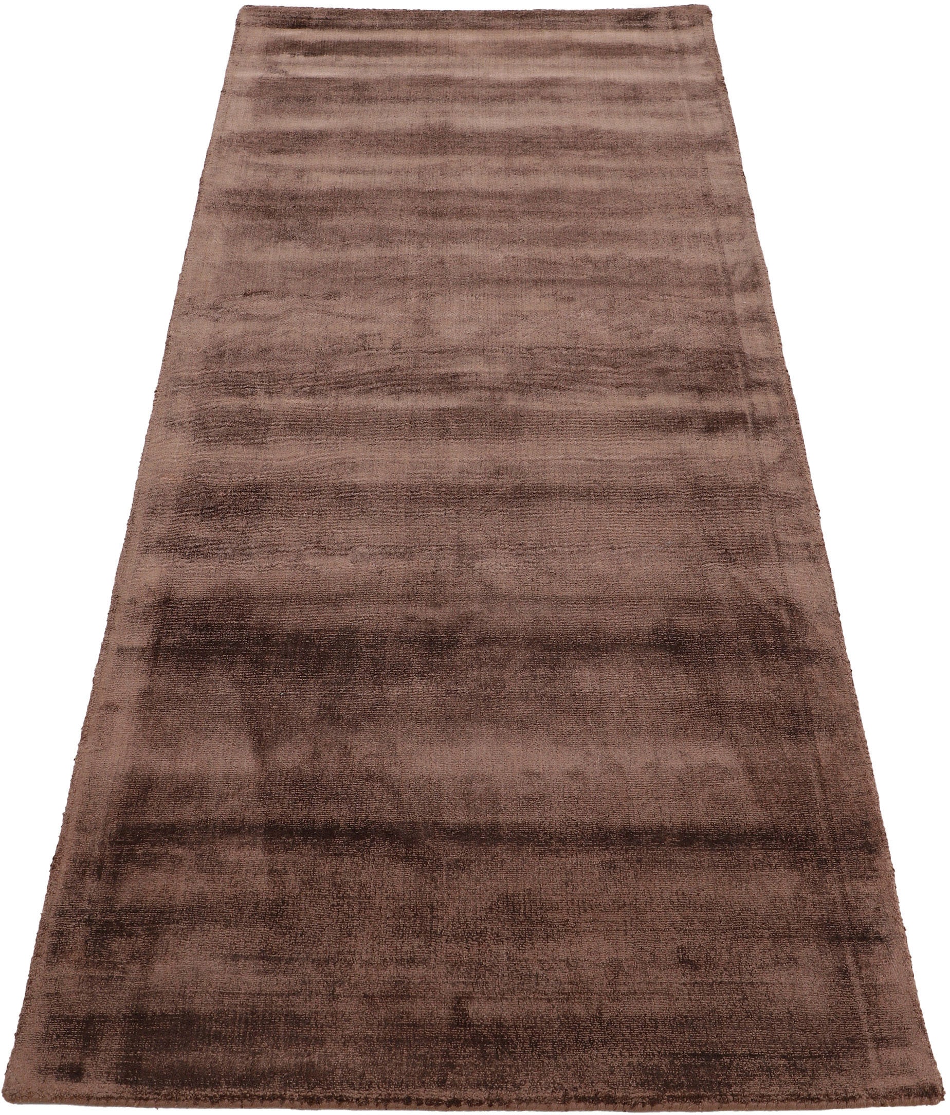 carpetfine Teppich »Ava Viskoseteppich«, rechteckig, 13 mm Höhe, Seidenoptik, leichter Glanz, auch als Läufer erhältlich