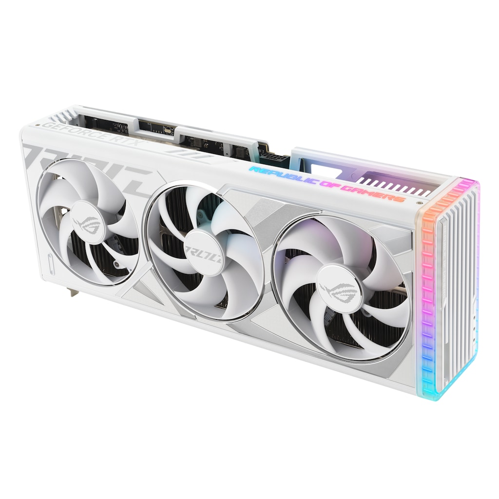 Asus Grafikkarte »ROG-STRIX-RTX4090-24G-WHITE«, 24 GB, GDDR6X