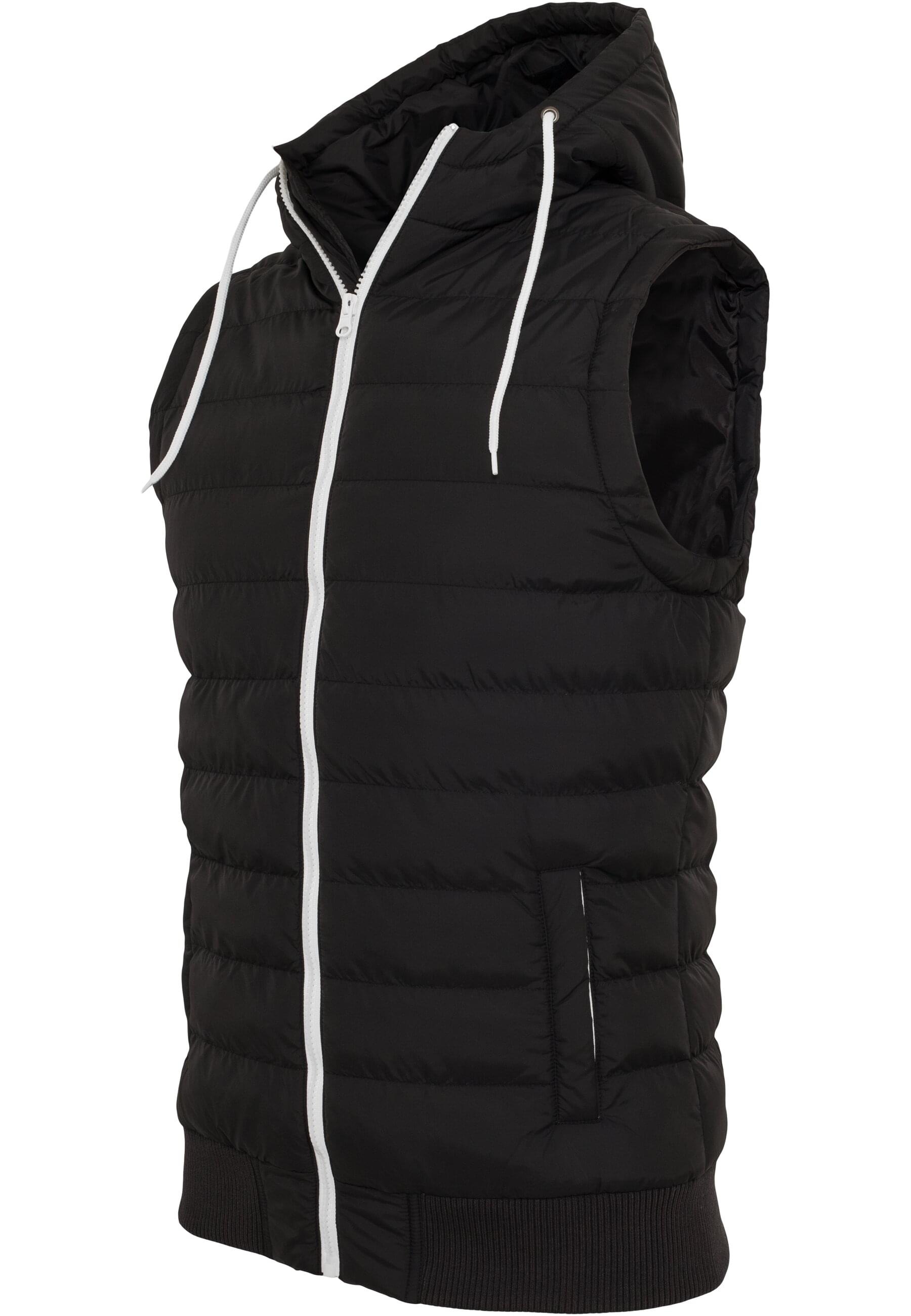 URBAN CLASSICS Jerseyweste »Urban Classics Herren Small Bubble Hooded Vest«, (1 tlg.)