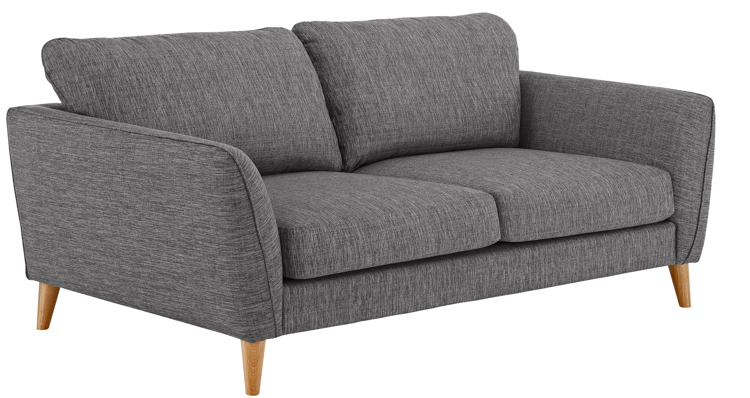 Home affaire 3-Sitzer "MARSEILLE 3er Sofa 206 cm, Cord, Flachgewebe, Strukt günstig online kaufen