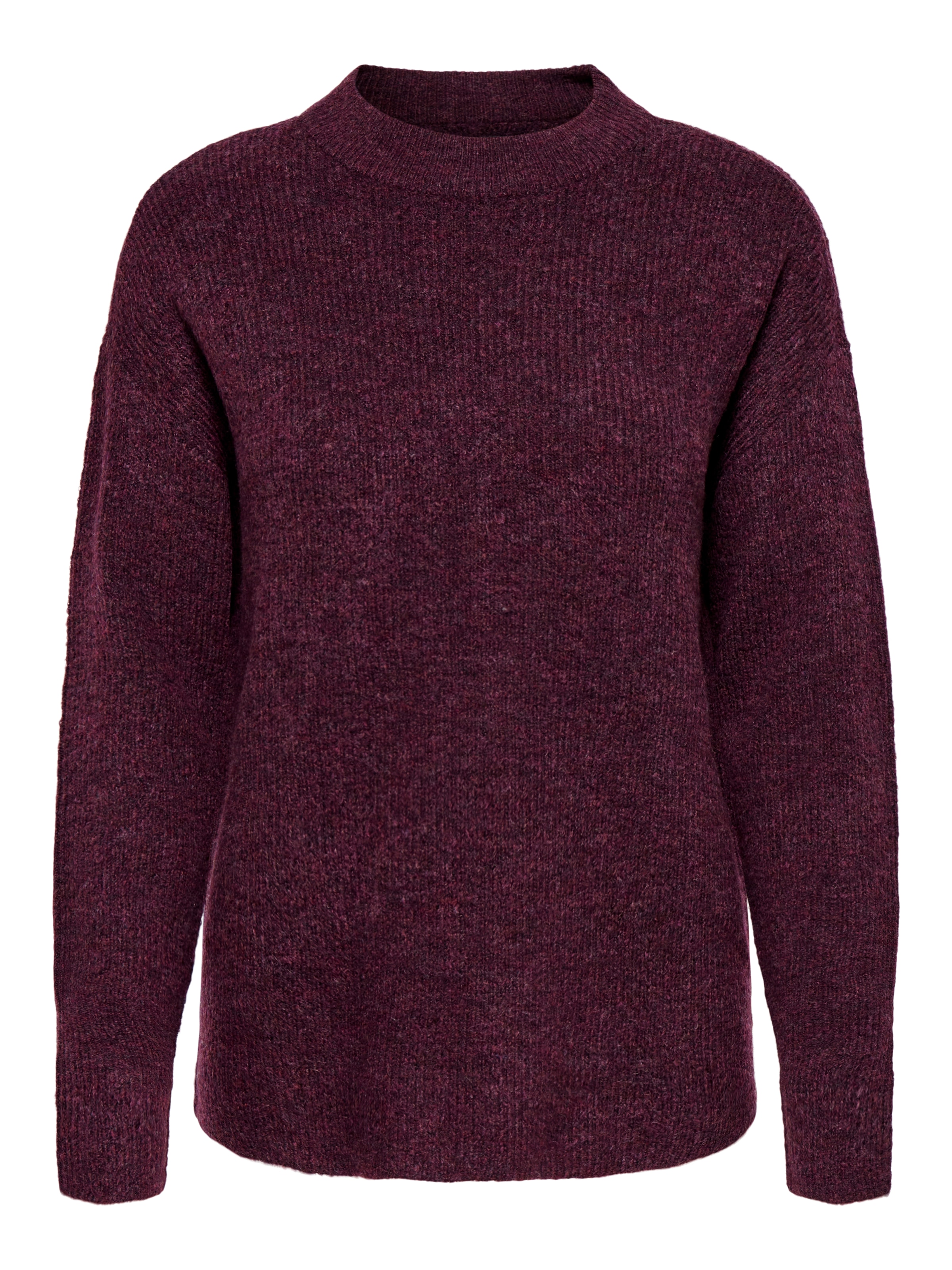 ONLY Strickpullover »ONLCAMILLA O-NECK L/S PULLOVER KNT« Materialmix, regular fit