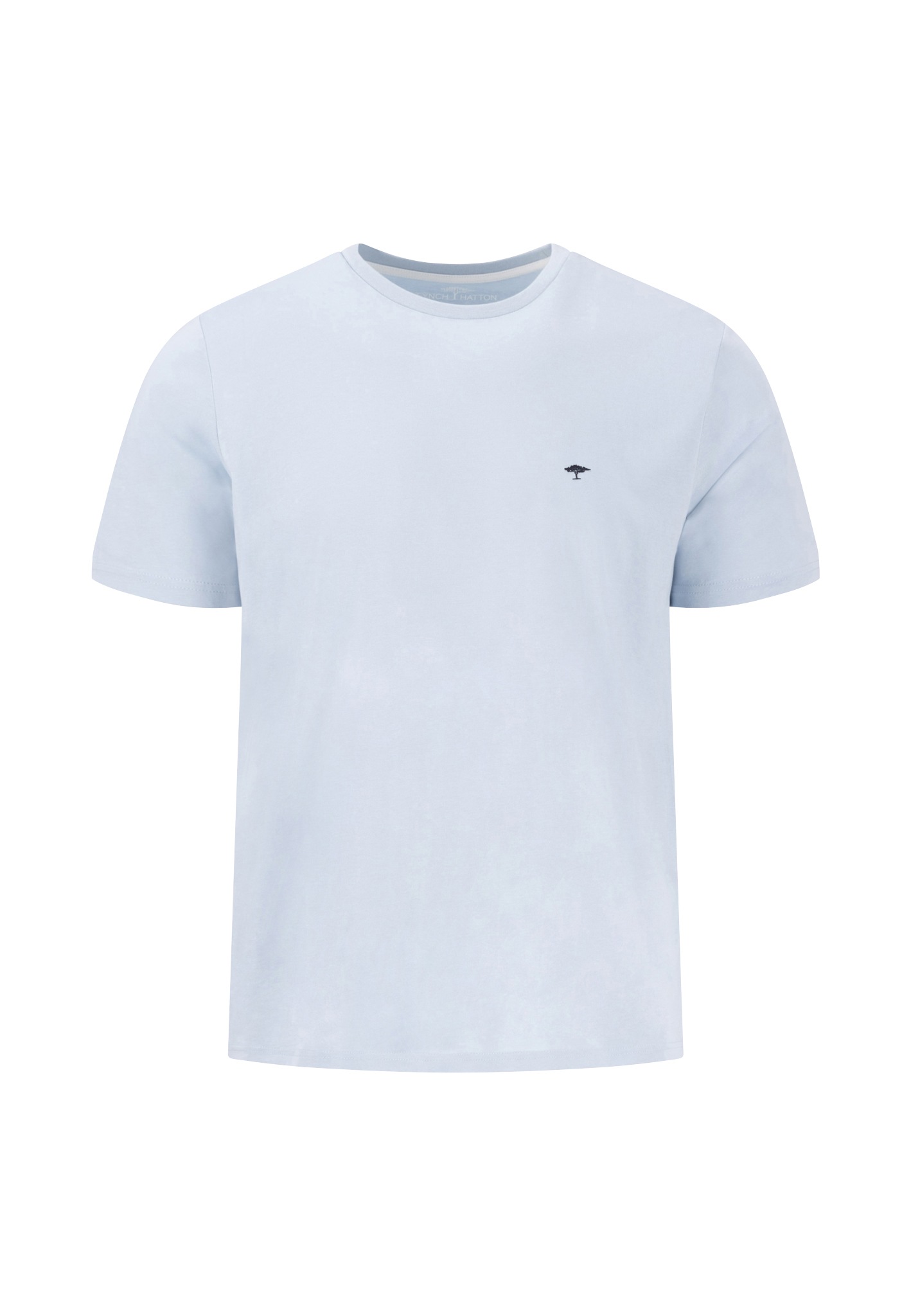 FYNCH-HATTON T-Shirt "FYNCH-HATTON Basic T-Shirt" Sommershirt in unifarben, günstig online kaufen