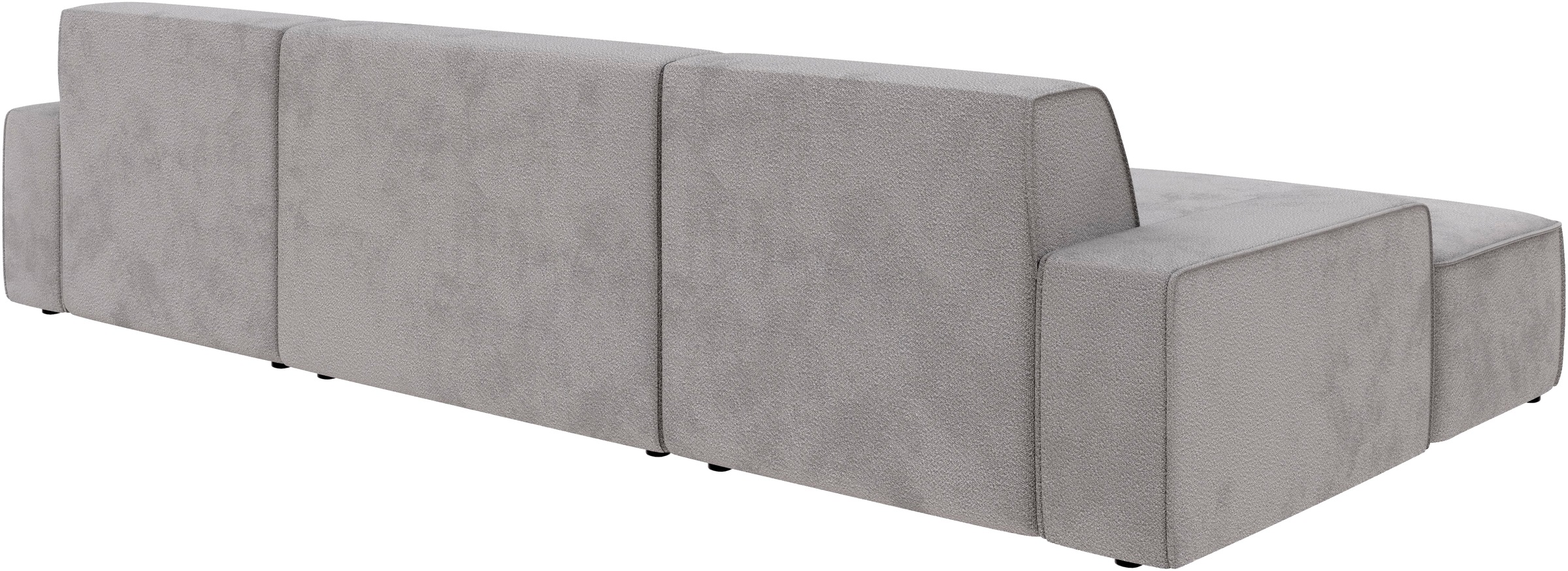 TRENDMANUFAKTUR Wohnlandschaft »Graz, wahlweise mit Sitzvorschub und Bettkasten, U-Form, Breite 329 cm«, in Cord-, haustierfreundlichem LEO Struktur- oder LUMOS-3D-Bezug