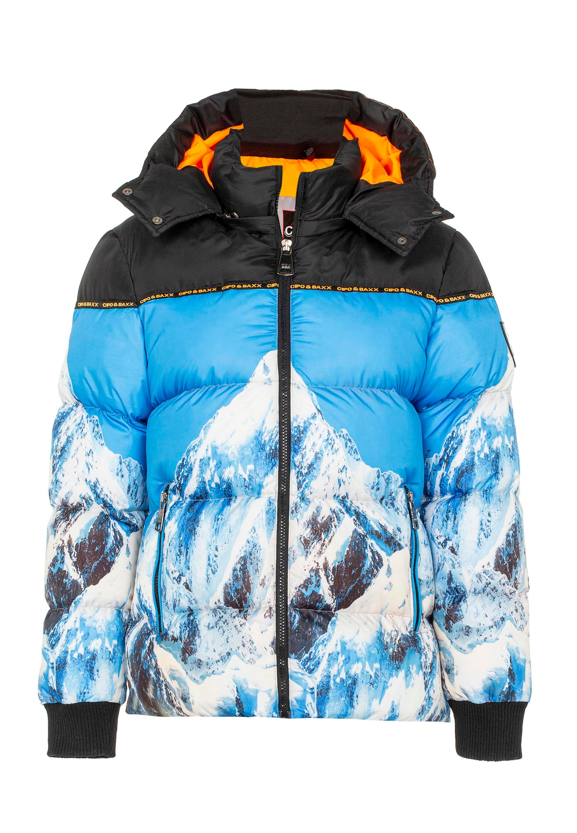 Cipo & Baxx Steppjacke, mit auffäligem Print