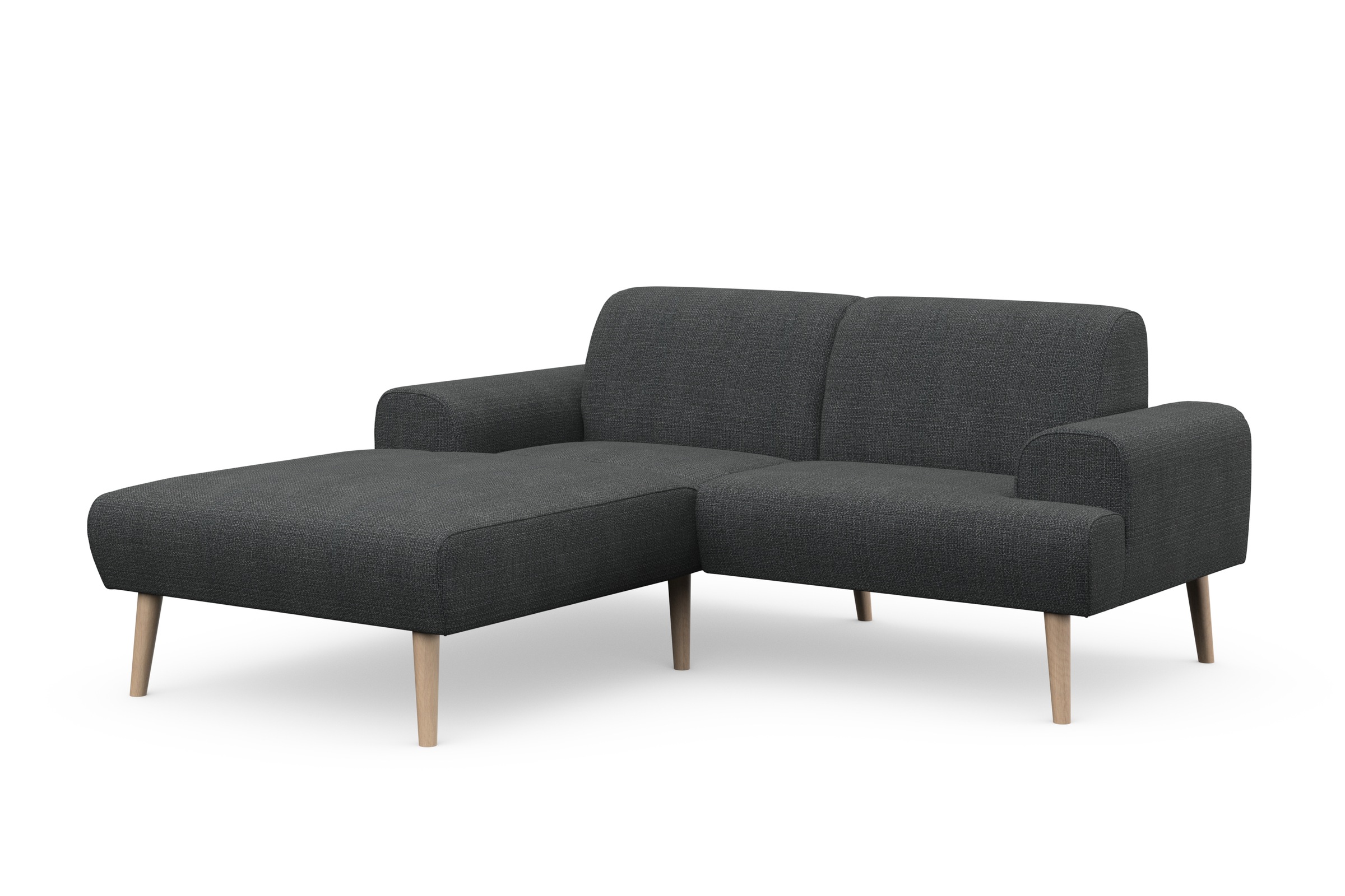 andas Ecksofa »Swift Scandic Design, komfortabler Federkern, Breite 192cm, L-Form«, Federkern-Polsterung, B/T/H: 192/83/176 cm