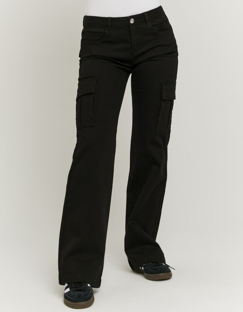 Tally Weijl Bootcuthose "SPACOWELLE" Baumwollmischung, im Cargo-Stil mit se günstig online kaufen