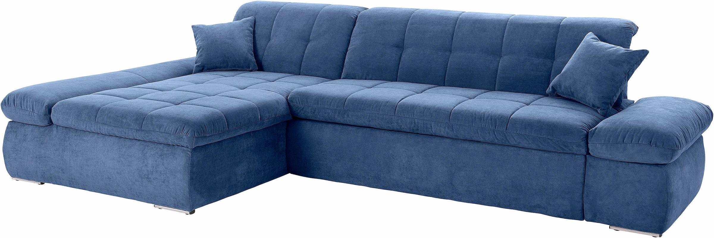 DOMO collection Ecksofa "NMoric XXL, B/T/H: 300/172/80cm, L-Form", wahlweis günstig online kaufen
