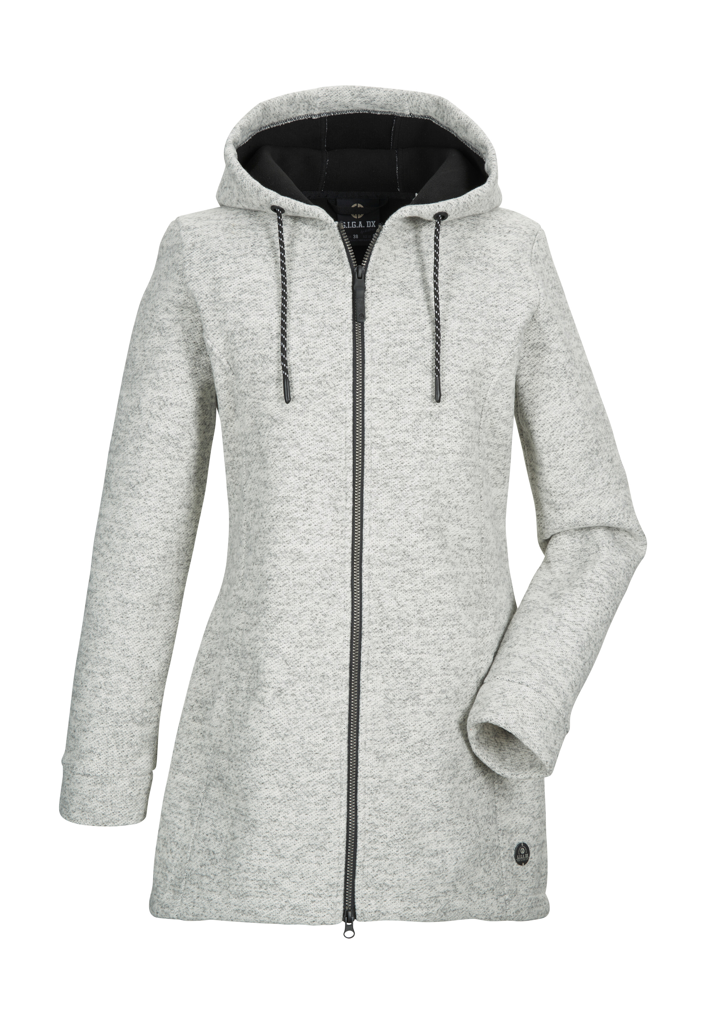 G.I.G.A. DX by killtec Fleecejacke "GW 42 WMN PRK" Strickfleeceparka mit 2-Wege-Reißverschluss und Kapuze
