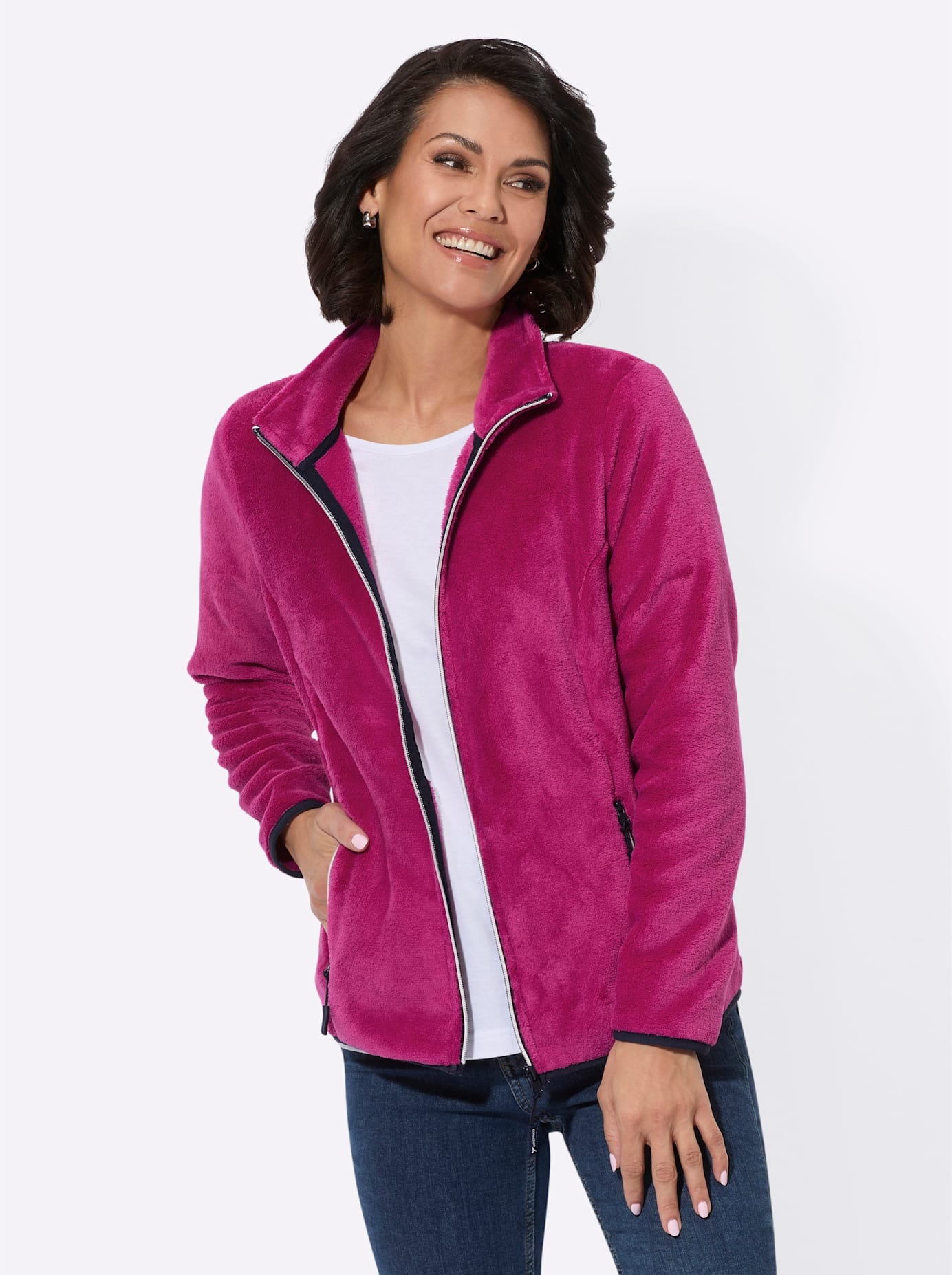 Casual Looks Fleecejacke günstig online kaufen