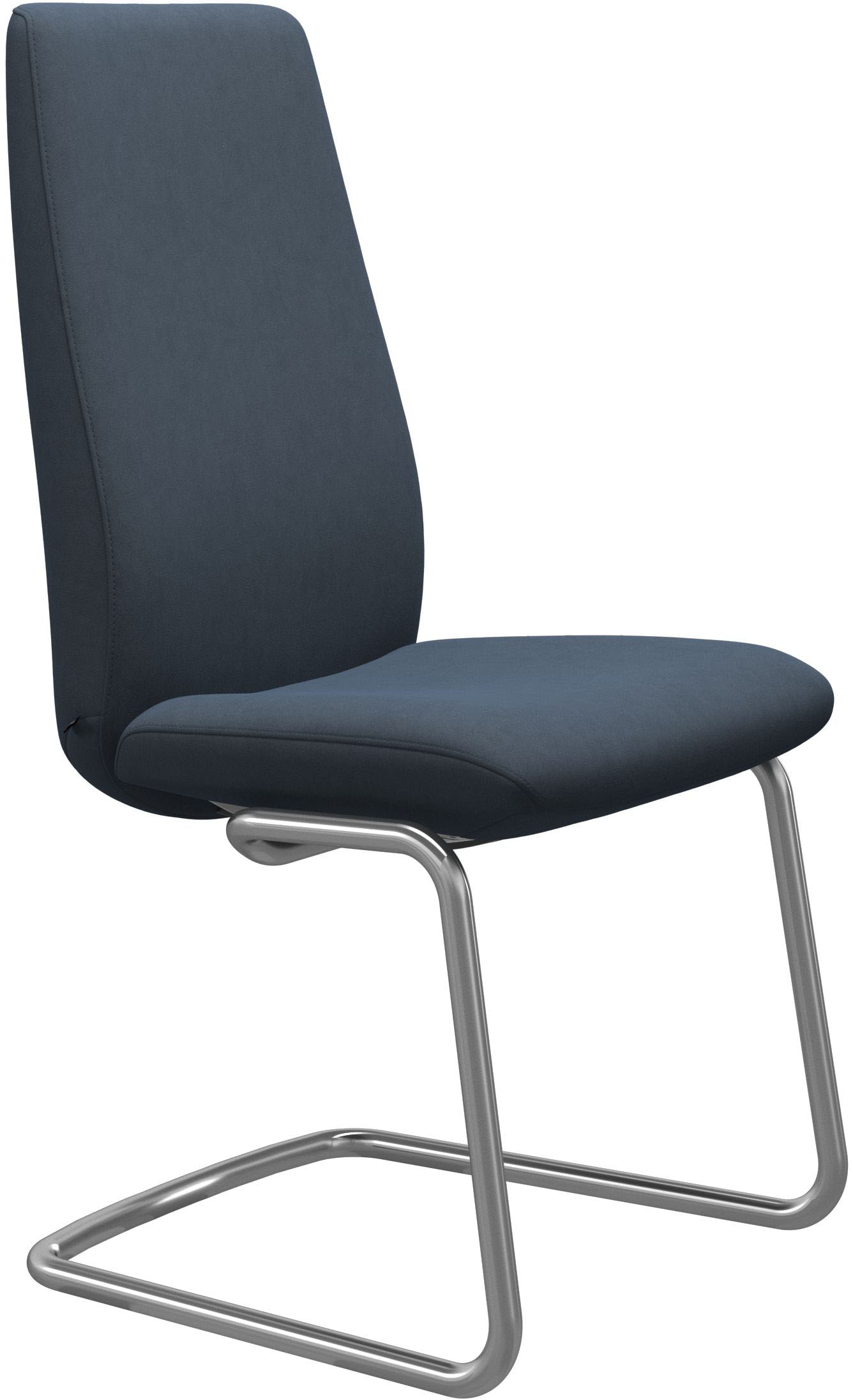 Stressless Polsterstuhl "Laurel", Microfaser DINAMICA, High Back, Größe L, mit Beinen aus Stahl in Chrom glänzend