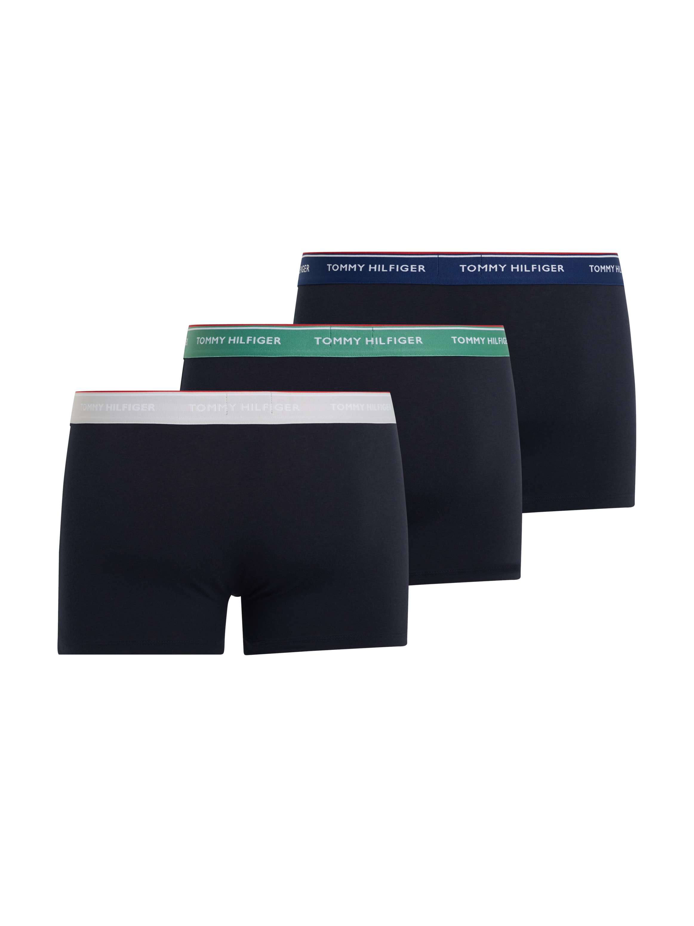 Tommy Hilfiger Underwear Trunk "3P WB TRUNK", (Packung, 3er-Pack), mit Logo-Elastikbund