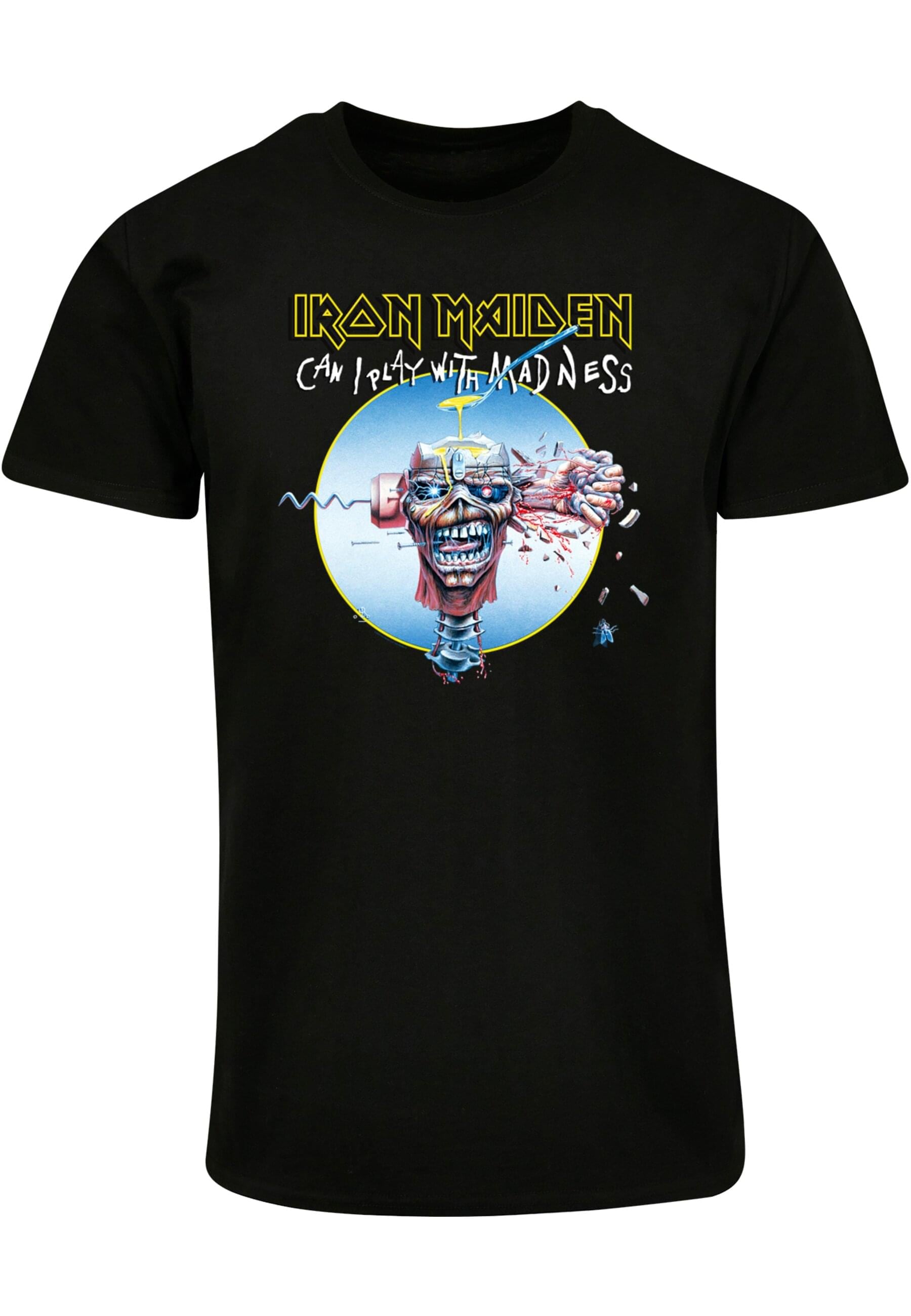 Merchcode T-Shirt »Merchcode Herren Iron Maiden - Madness Basic T-Shirt«, (1 tlg.)