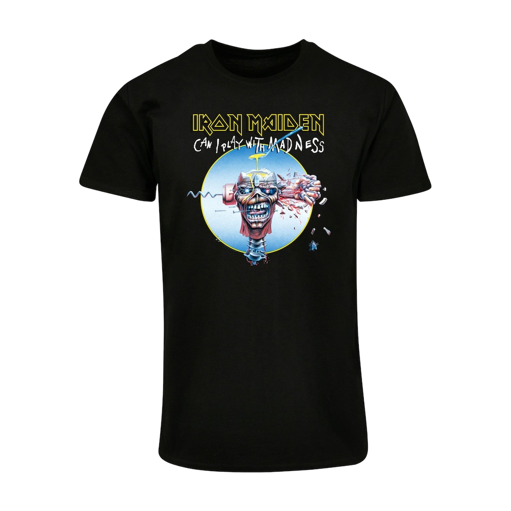 Merchcode T-Shirt »Merchcode Herren Iron Maiden - Madness Basic T-Shirt«, (1 tlg.)