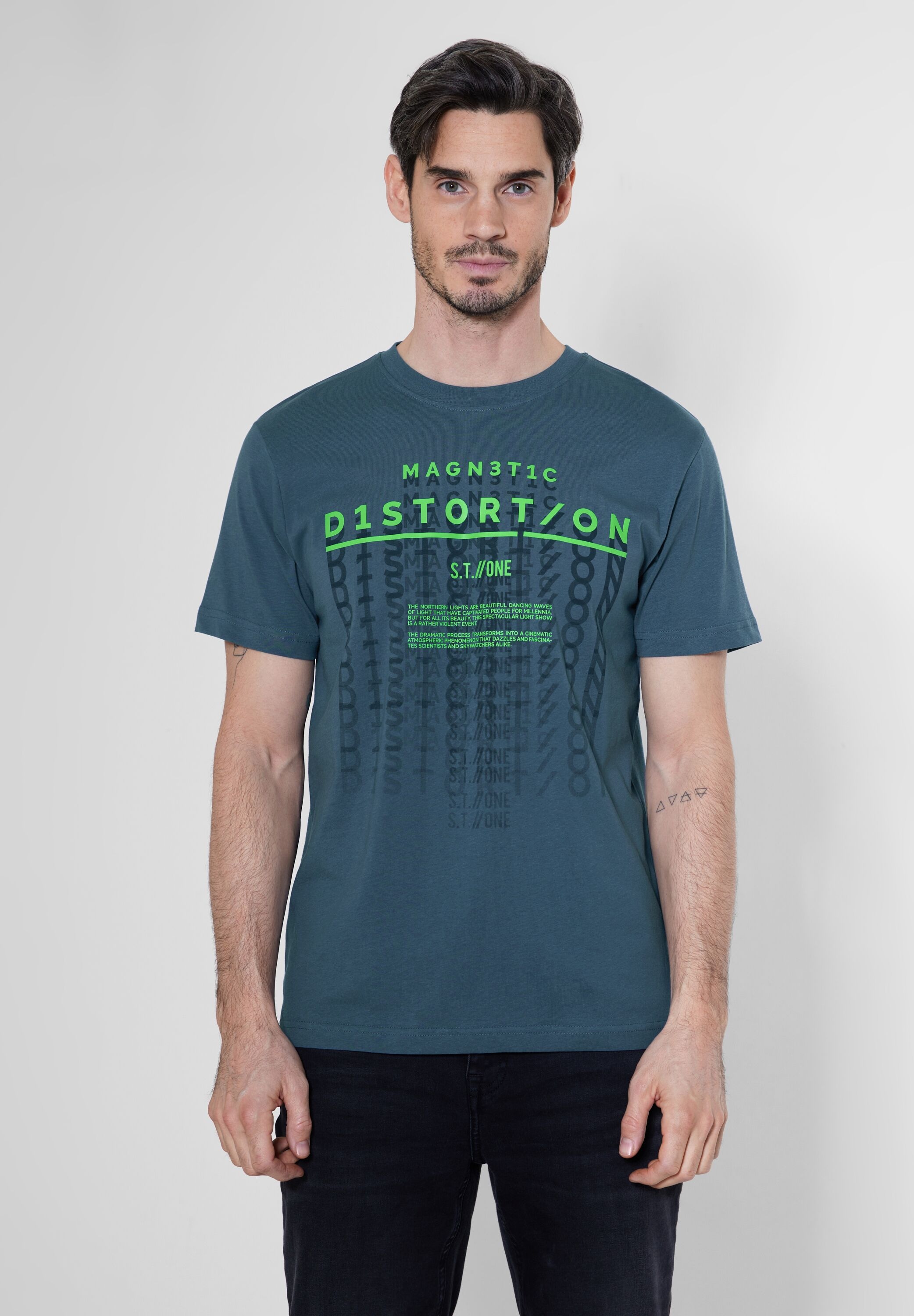 ONE STREET ▷ T-Shirt, mit Rundhalsausschnitt MEN | BAUR kaufen