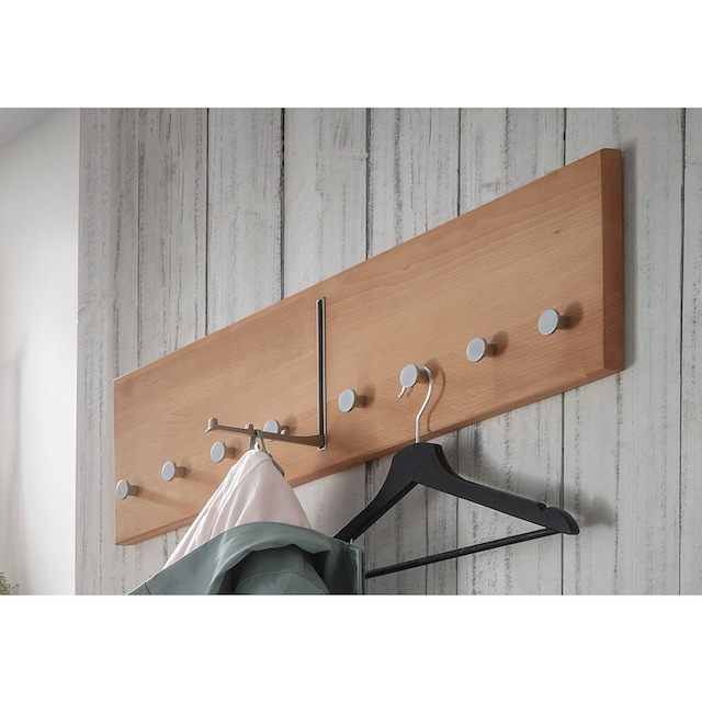 Home affaire Hakenleiste »Dura«, aus FSC-zertifiziertem Massivholz, Breite  50 oder 80 cm | BAUR