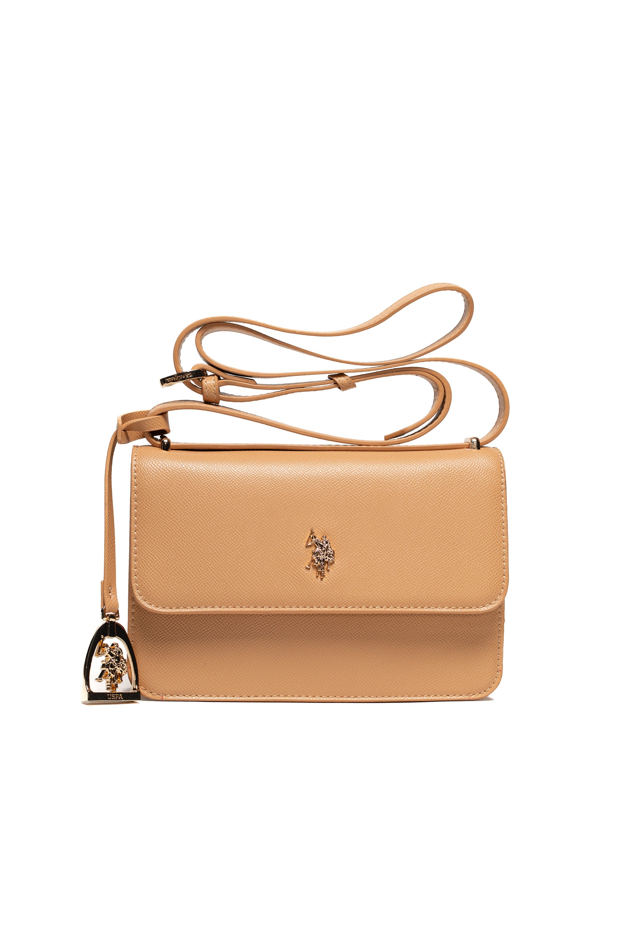 U.S. Polo Assn. Schultertasche "JONES SMALL FLAP CROSSBODY BAG Damen" Schultertasche Damen, kleine Handtasche, Fashion, Lifestyle, Sale