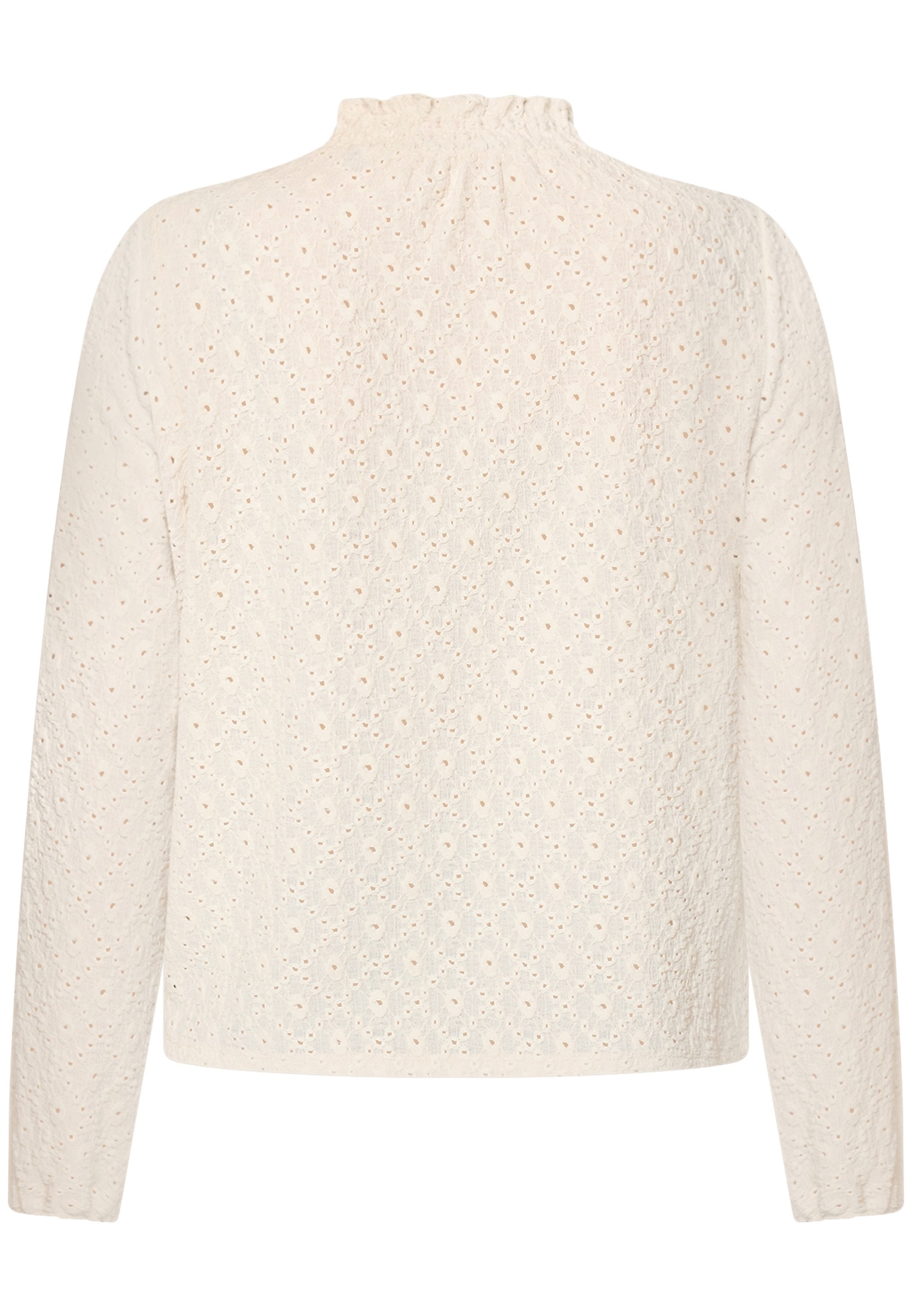 Zero Klassische Bluse »Damen mit Lochmuster«