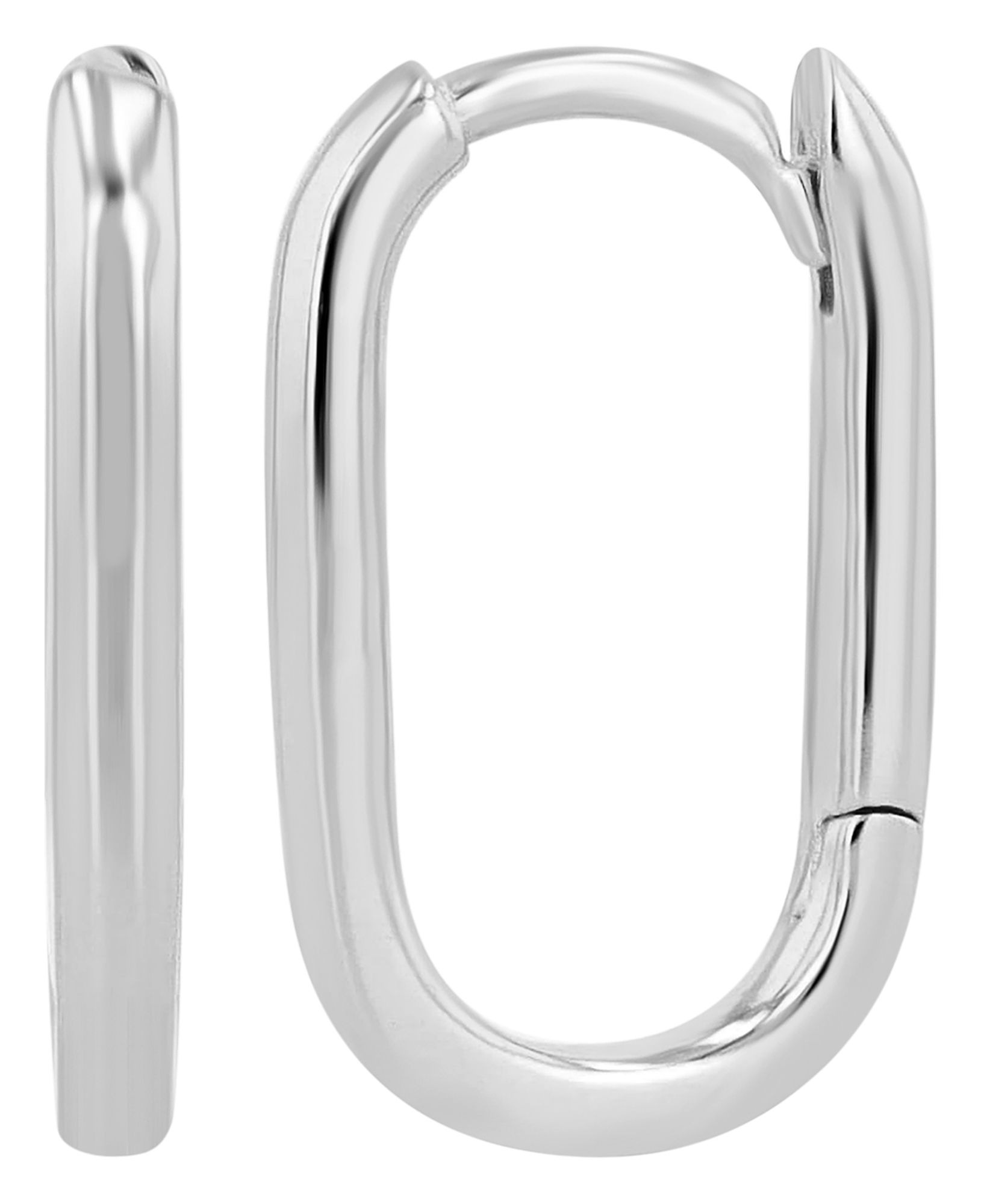 Adelia´s Paar Creolen »Damen Ohrringe – Creole aus 925 Silber« Perfekt als Geschenk zum einen besonderen Tag