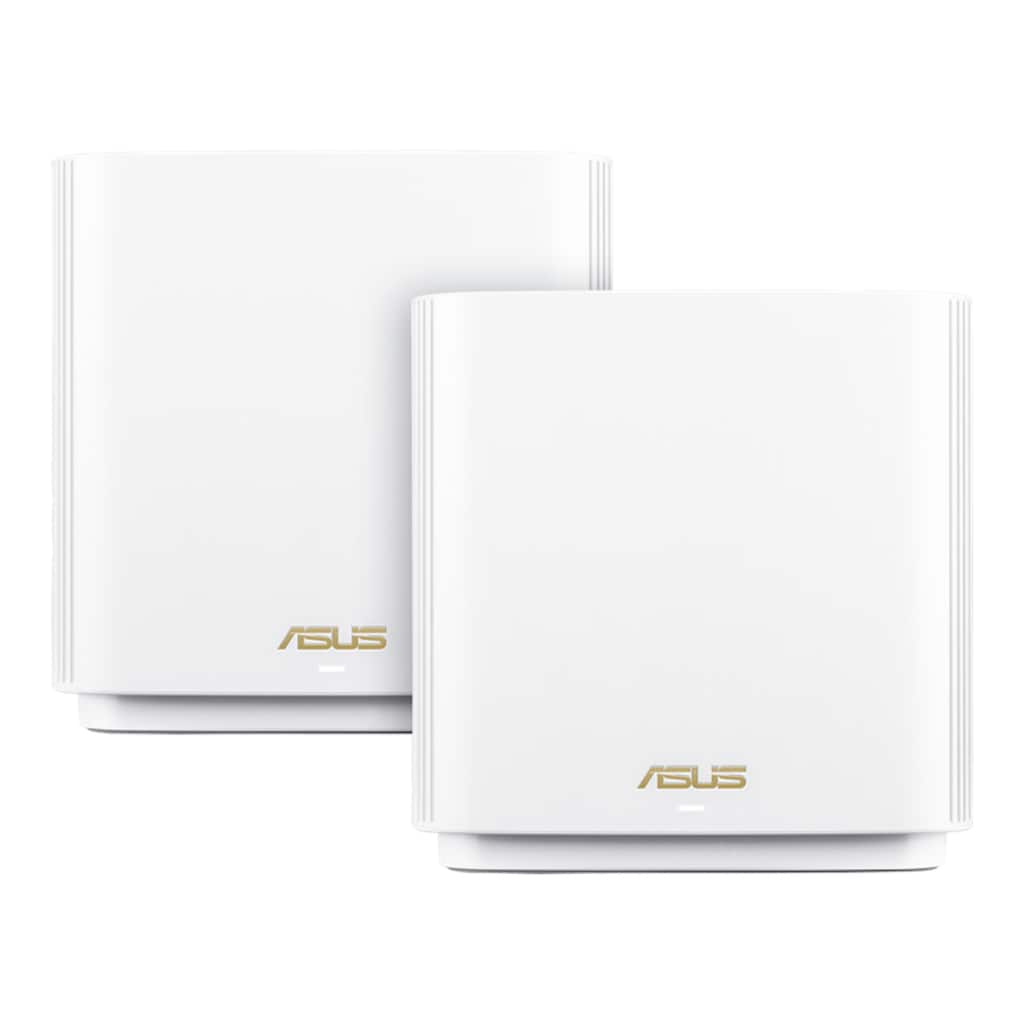 Asus WLAN-Router »ZenWiFi XT8 V2 AX6600 2er Pack Weiß«