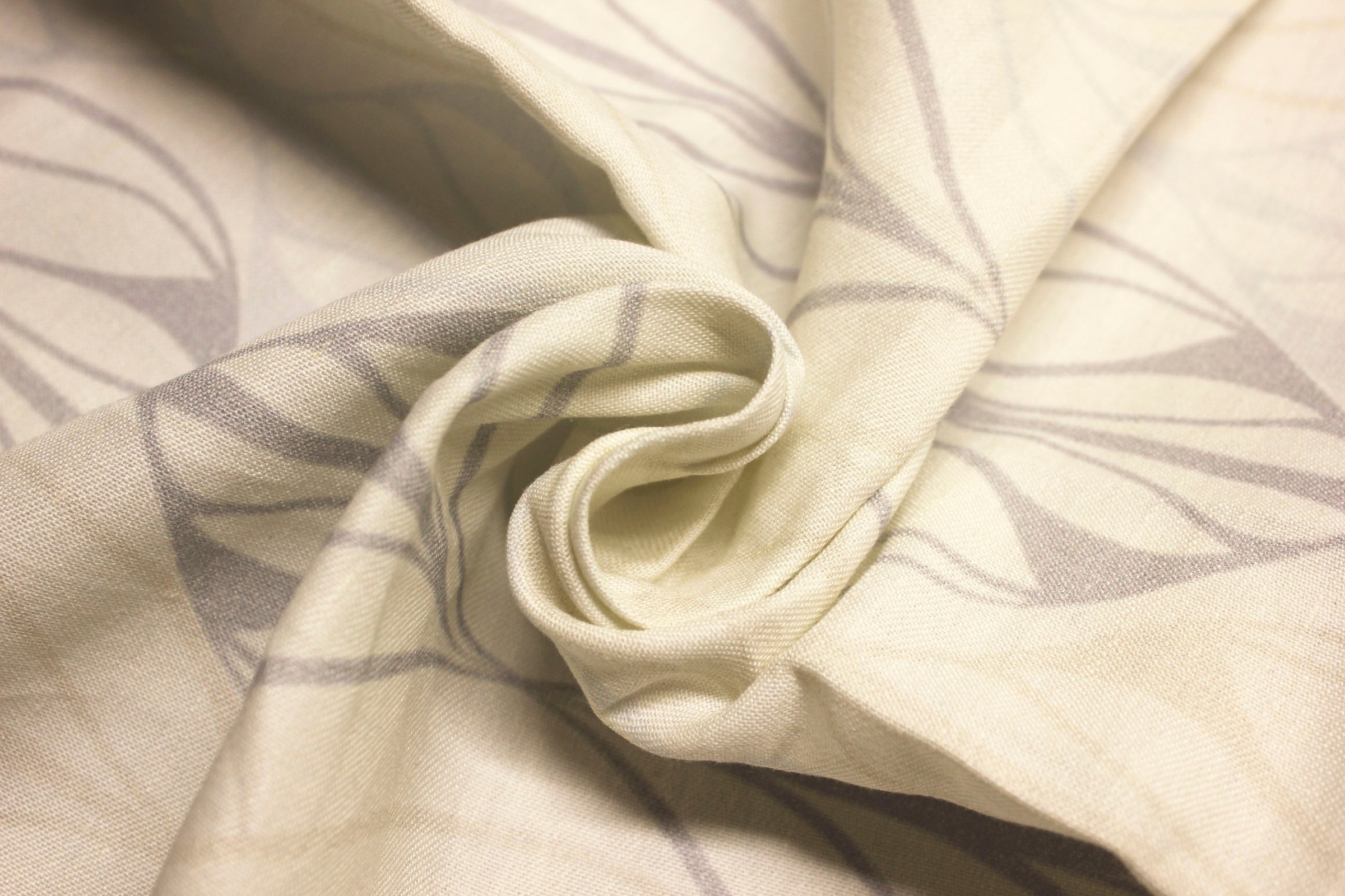 Thumbnail - Adam Vorhang "Wave" Ösen 1 Stk. tlg. aus Leinen und Bio-Baumwolle