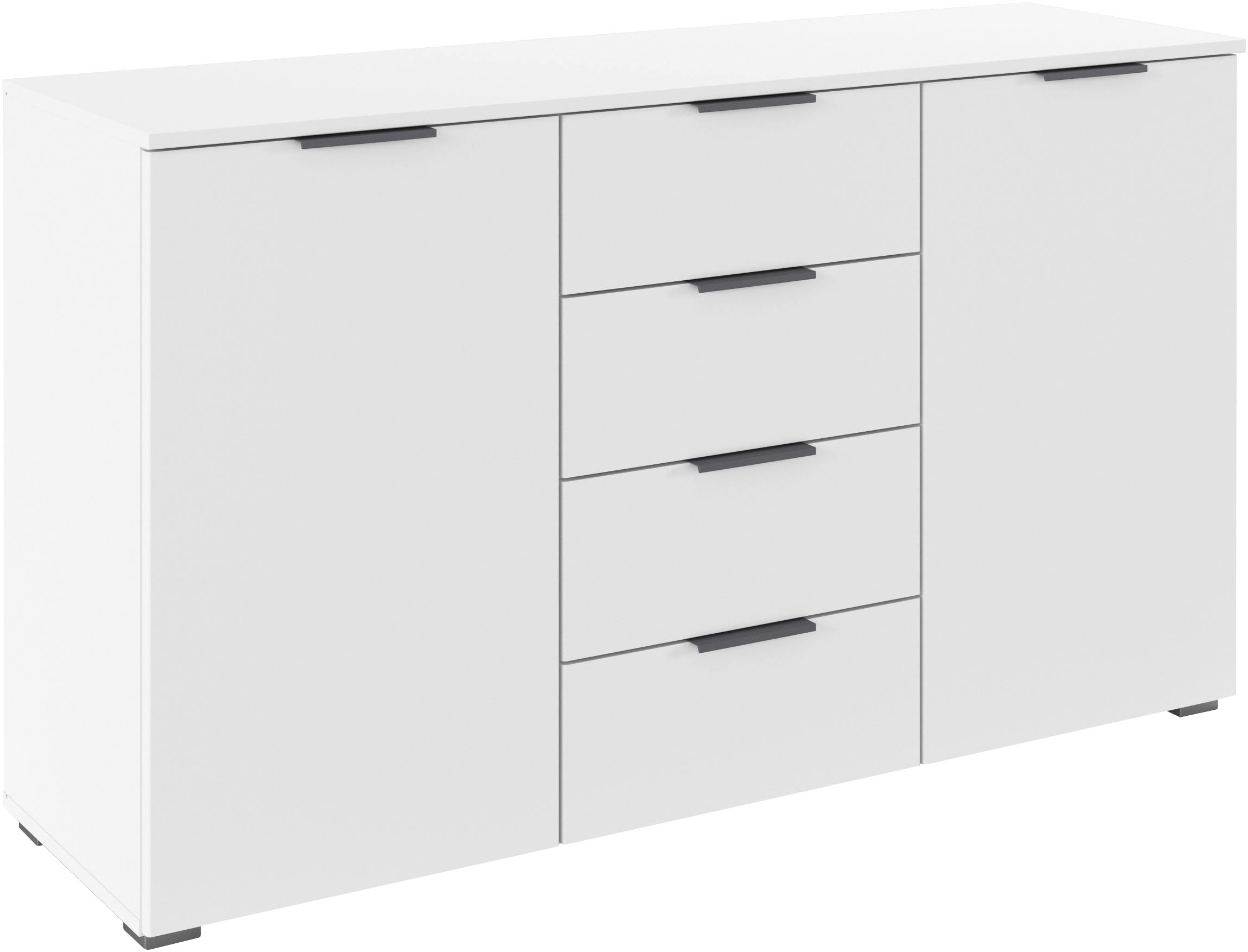 OTTO home "Sideboard Schubladenkommode AGORDO mit Dekor- oder Hochglanzfron günstig online kaufen