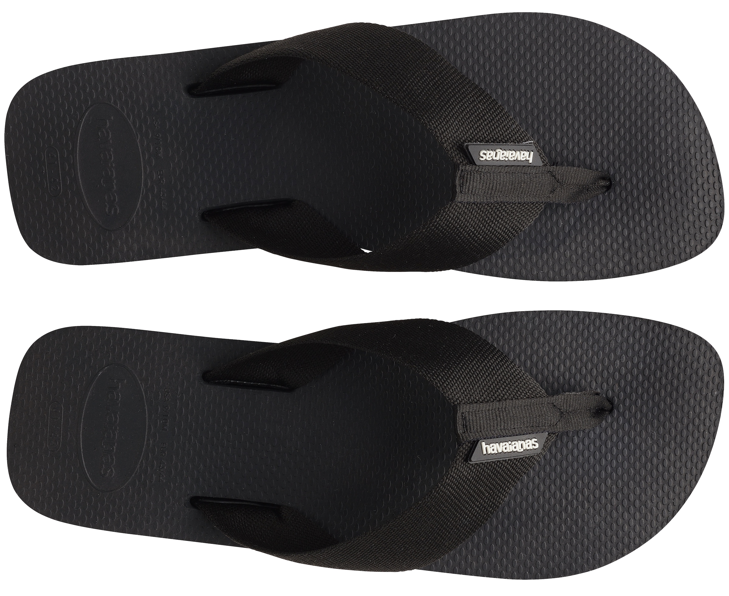 Havaianas Zehentrenner »URBAN BASIC MATERIAL«, Sommerschuh, Schlappen, Poolslides, Badeschuh, in einfachem Design