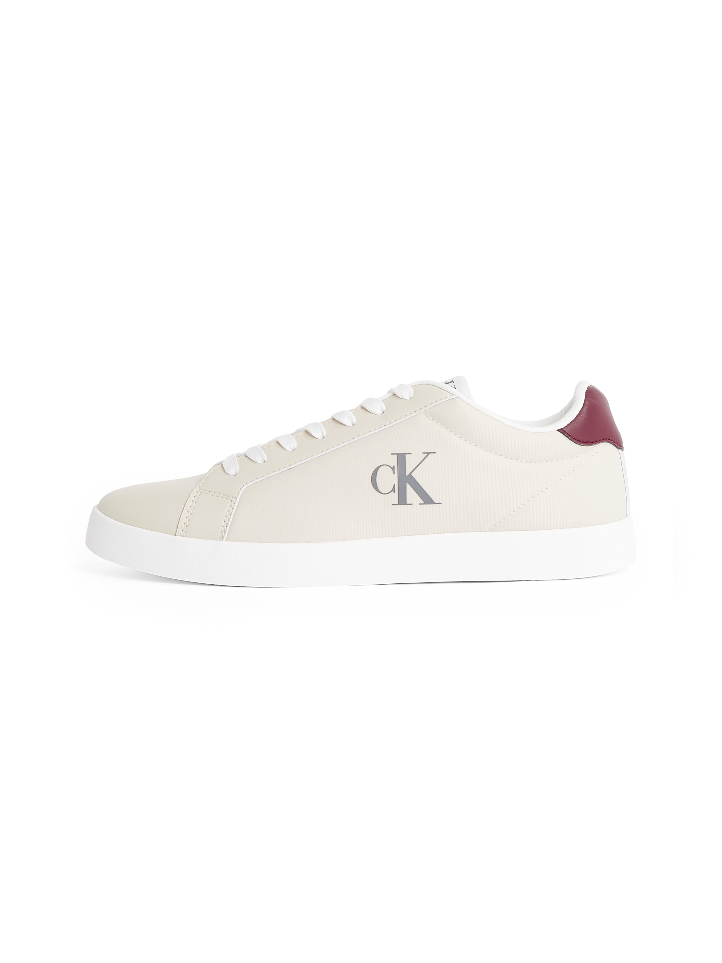 Calvin Klein Jeans Plateausneaker »3 CUPSOLE PU«, Freizeitschuh, Halbschuh, Schnürschuh mit gepolstertem Schaftrand