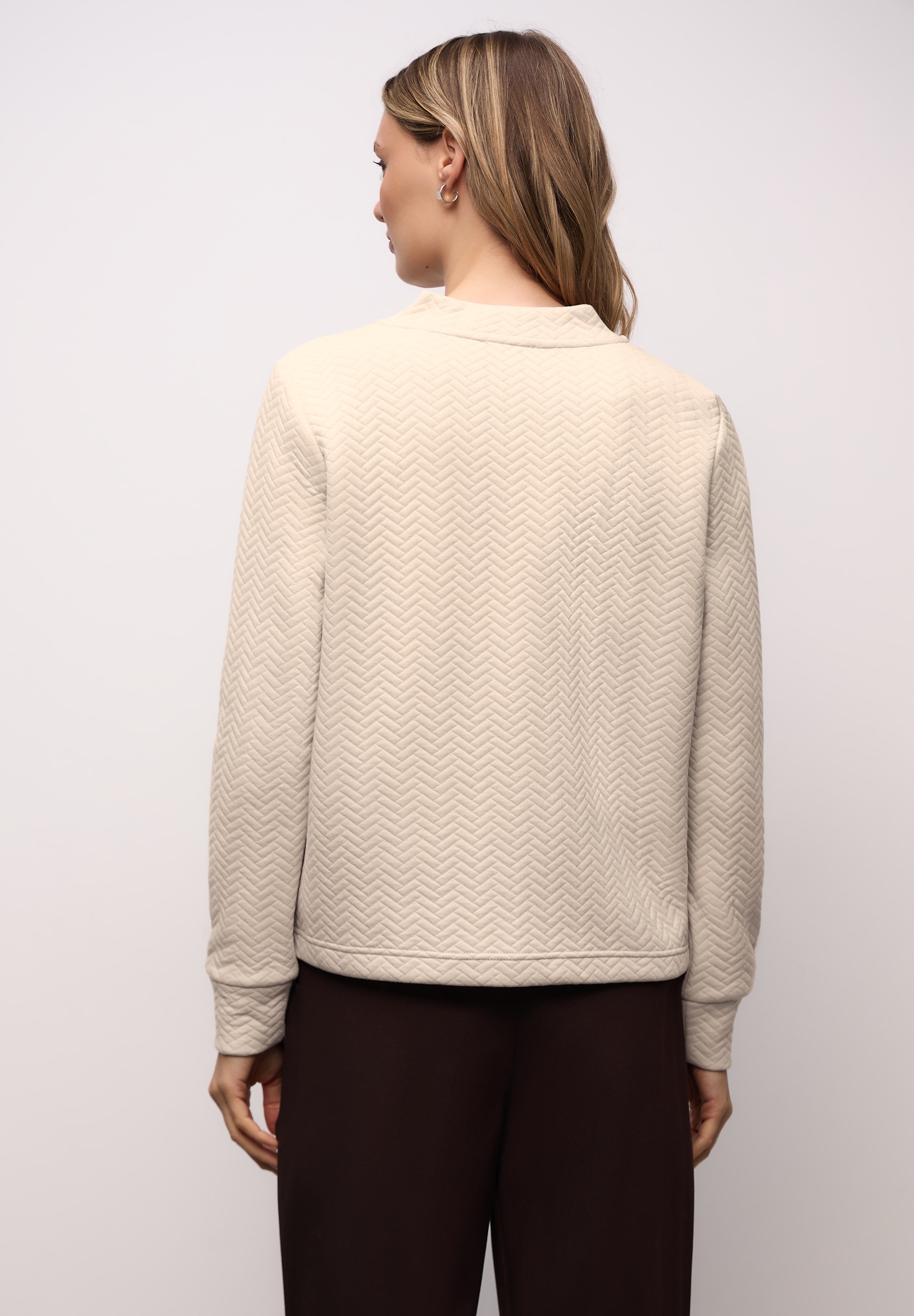 STREET ONE Cardigan mit Struktur-Muster günstig online kaufen