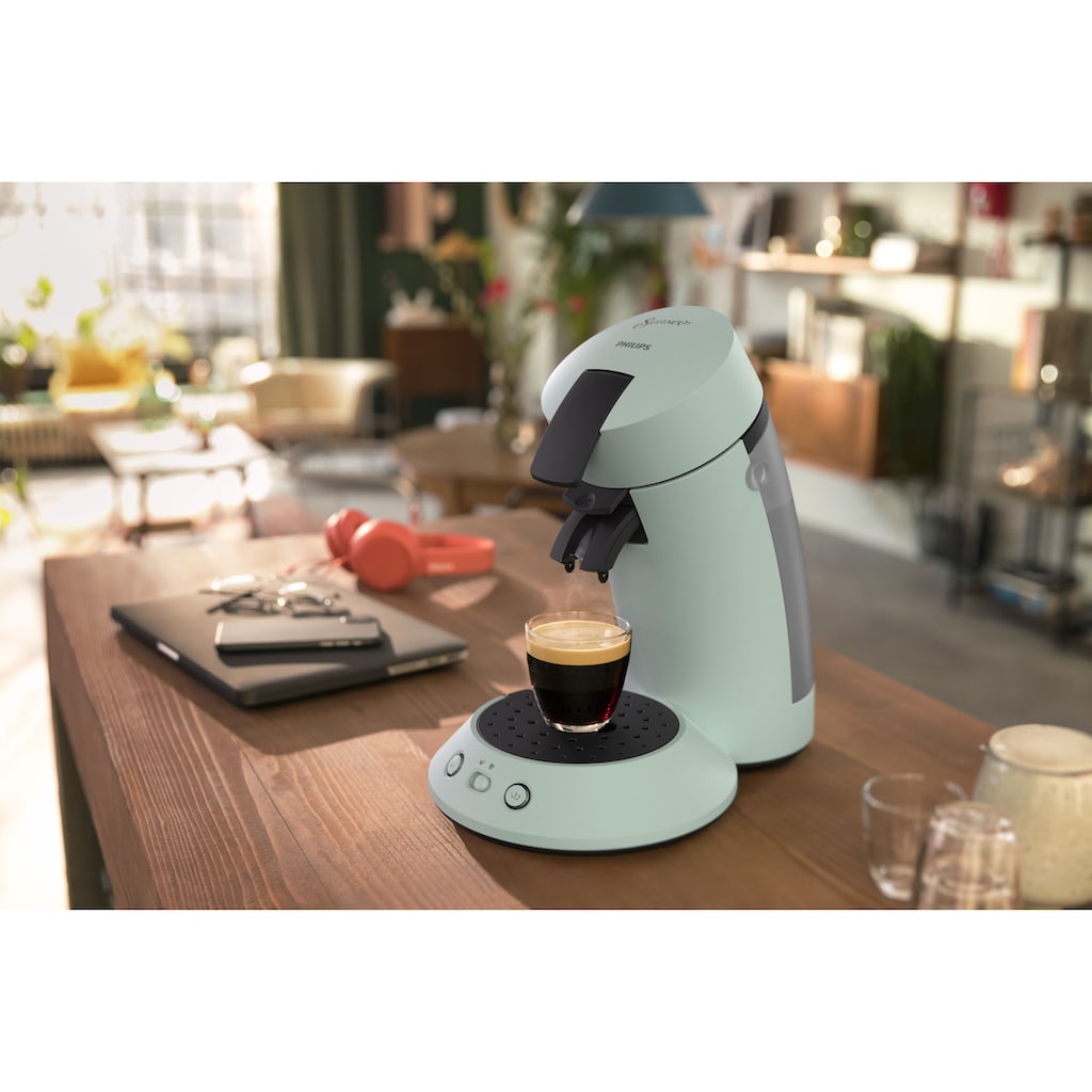 Philips Senseo Kaffeepadmaschine »Original Plus CSA210/20, aus 28% recyceltem Plastik«