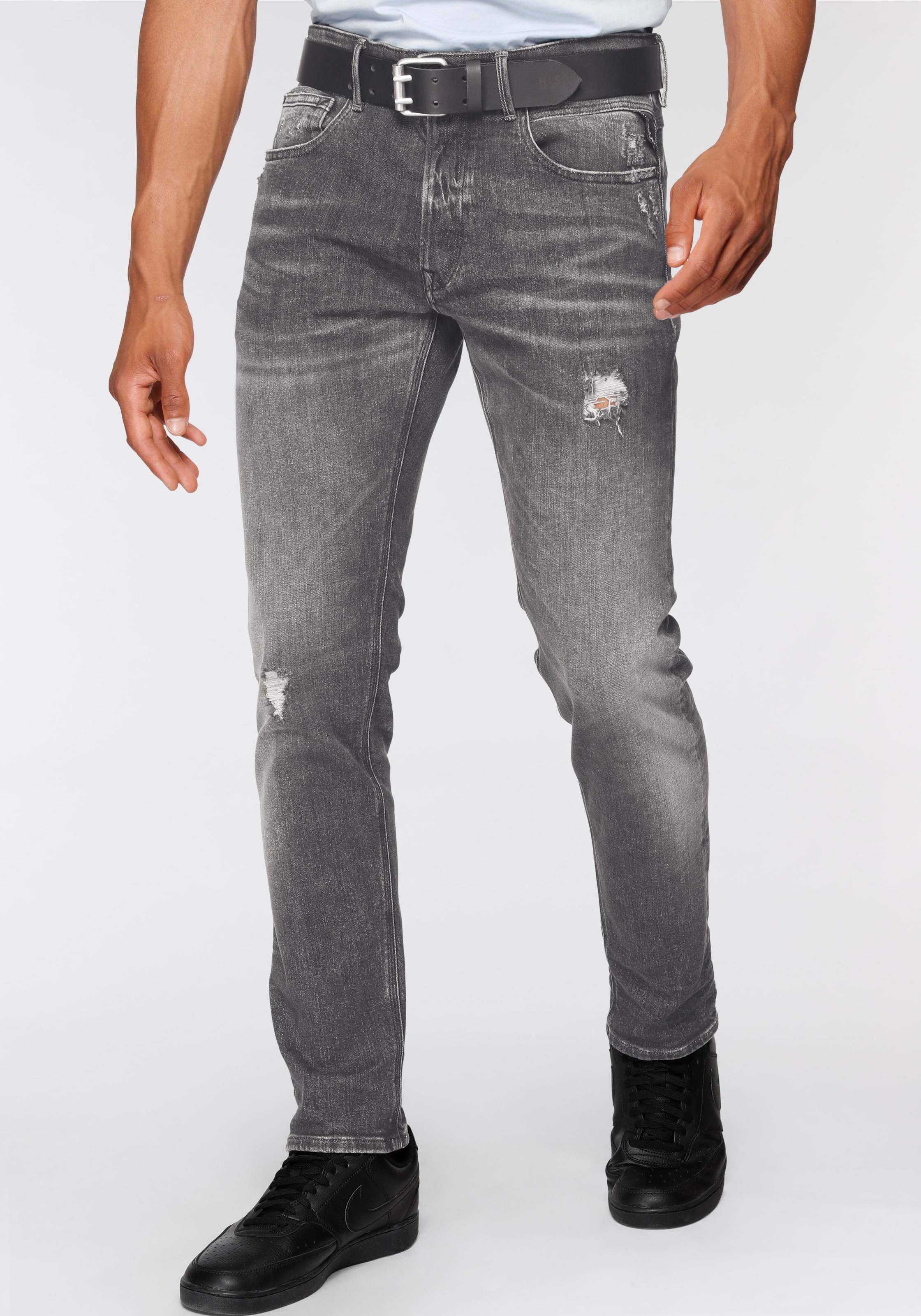 Replay Slim-fit-Jeans »ANBASS HYPERFLEX BIO« ▷ für | BAUR