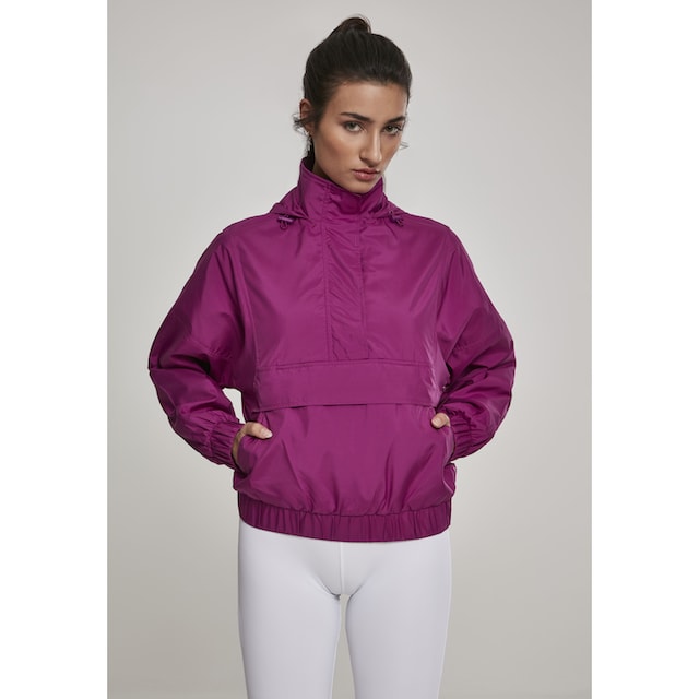 URBAN CLASSICS Outdoorjacke »Damen Ladies Panel Pull Over Jacket«, (1 St.),  ohne Kapuze für bestellen | BAUR