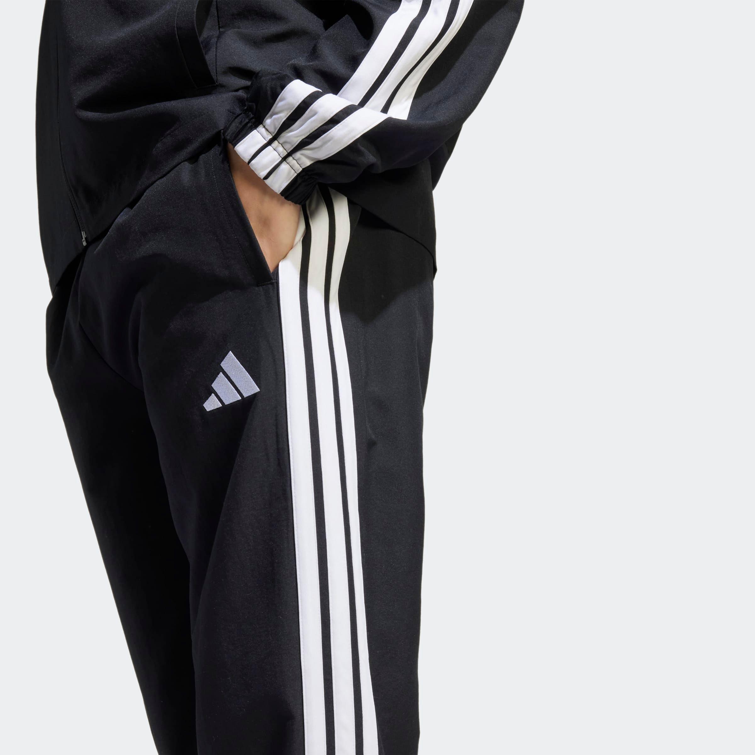 adidas Sportswear Trainingsanzug »M 3S WV TT TS«, (2 tlg.), drei Streifen Woven Tracksuit
