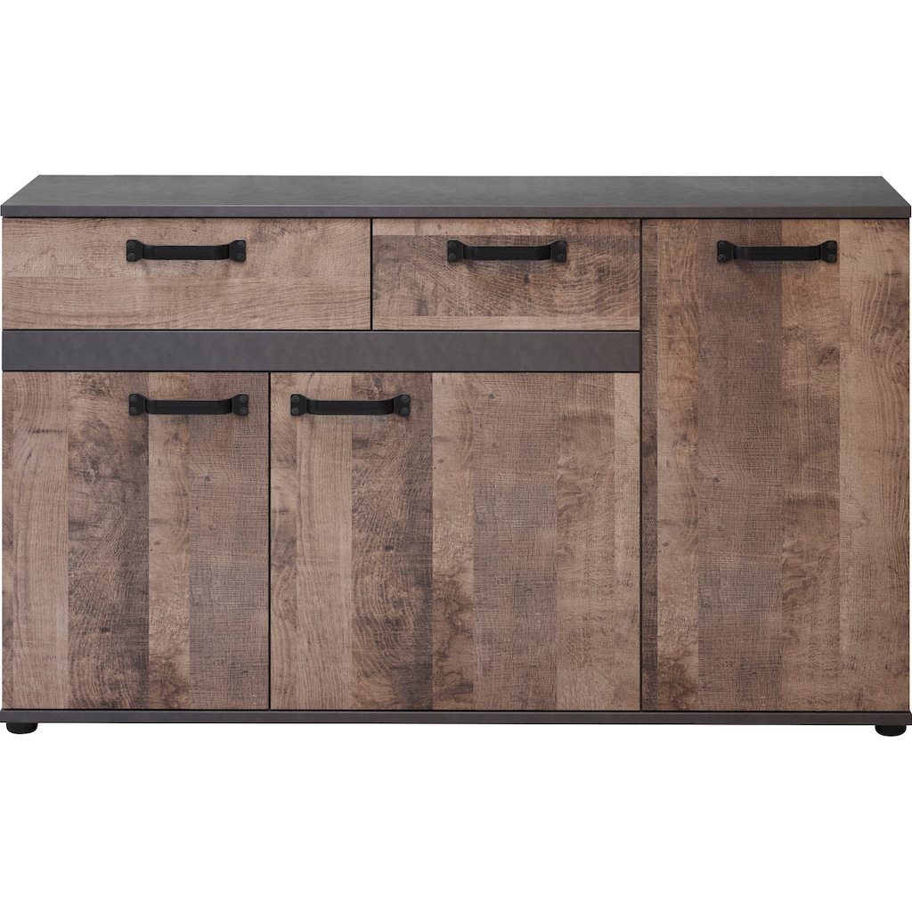 trendteam Sideboard »Stripe«, Breite 142 cm