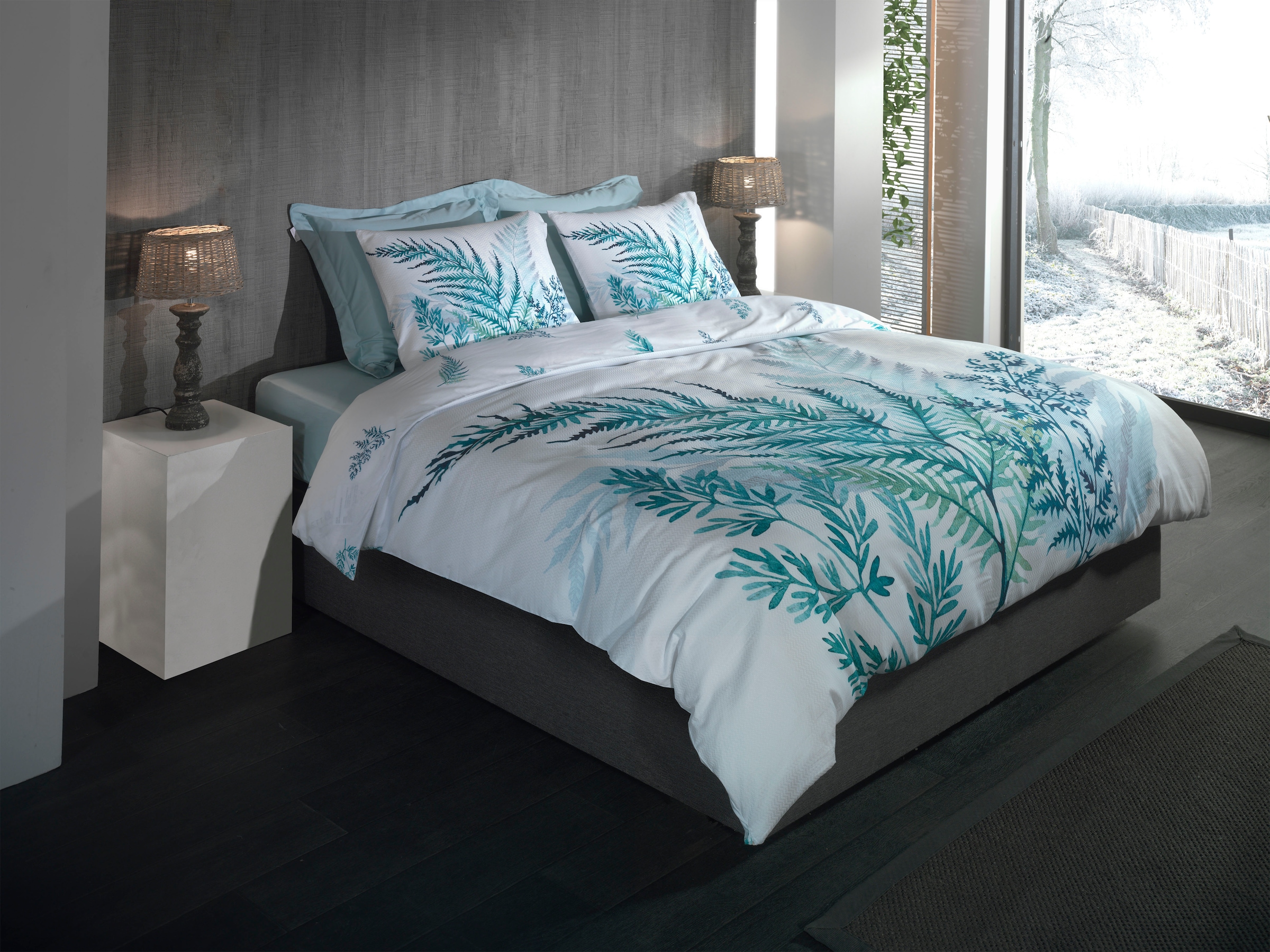 Heckett & Lane Wendebettwäsche "Hailee" 2 Bettwäsche aus hochwertigem Seers günstig online kaufen