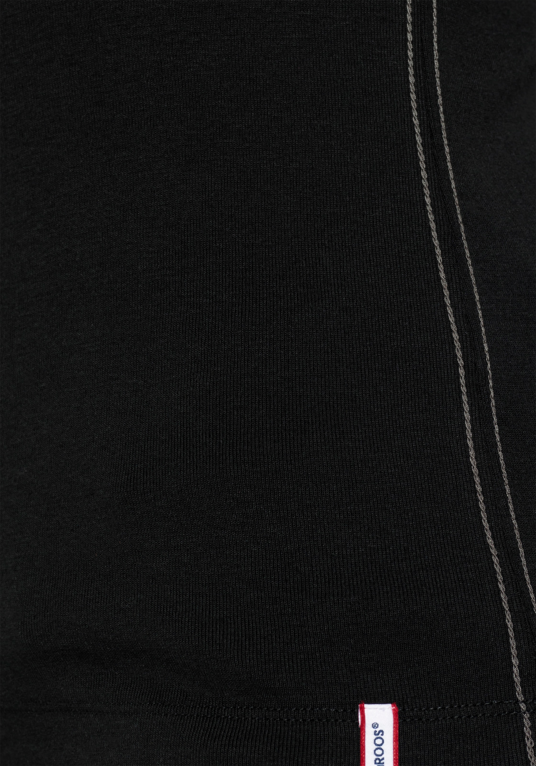 KangaROOS Longsleeve, Langarm, sehr figurbetont, aus Rippware, aus 100% Baumwolle