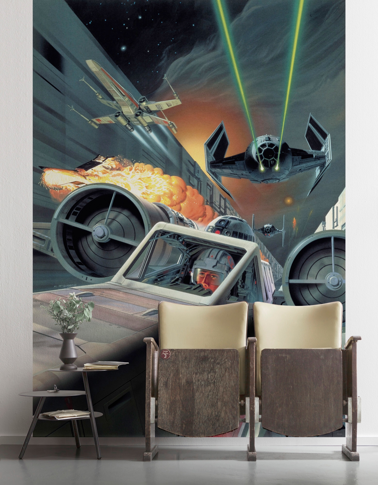 Komar Vliestapete »Star Wars Classic Leia«, 200x250 cm (Breite x Höhe)