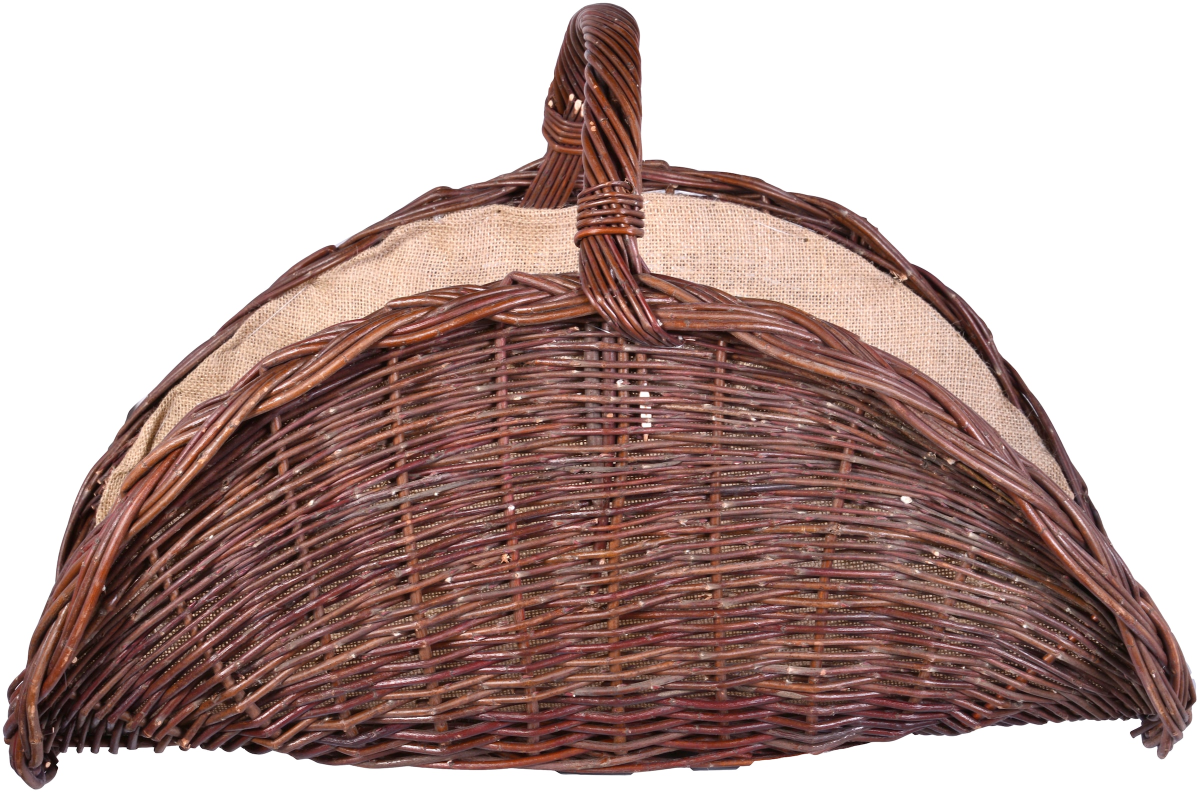 Firefix Aufbewahrungsbox, halbrund, Jute