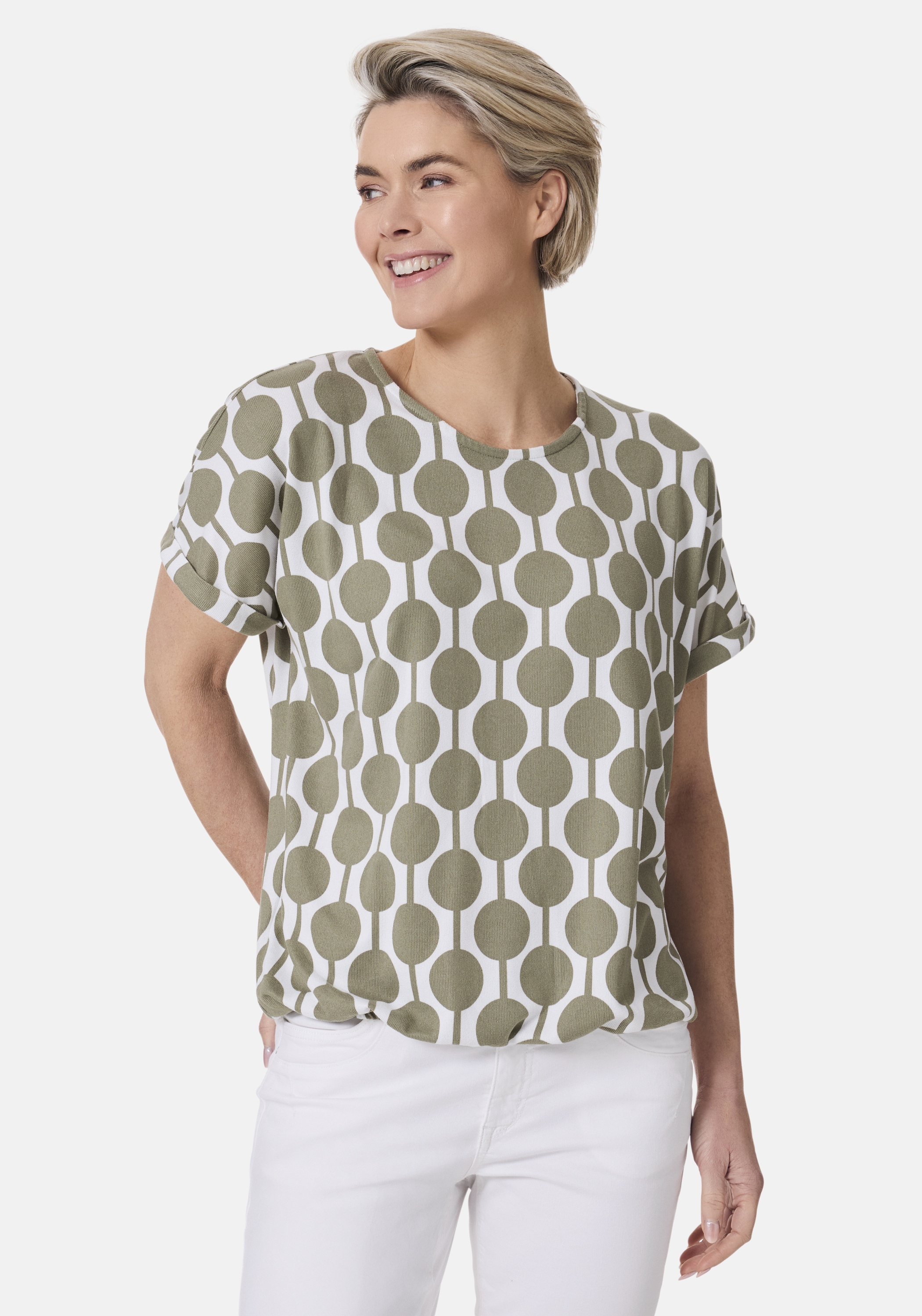 STOOKER WOMEN Kurzarmshirt "STCLEA Print T-Shirt", Regular Fit T-Shirt Spit günstig online kaufen